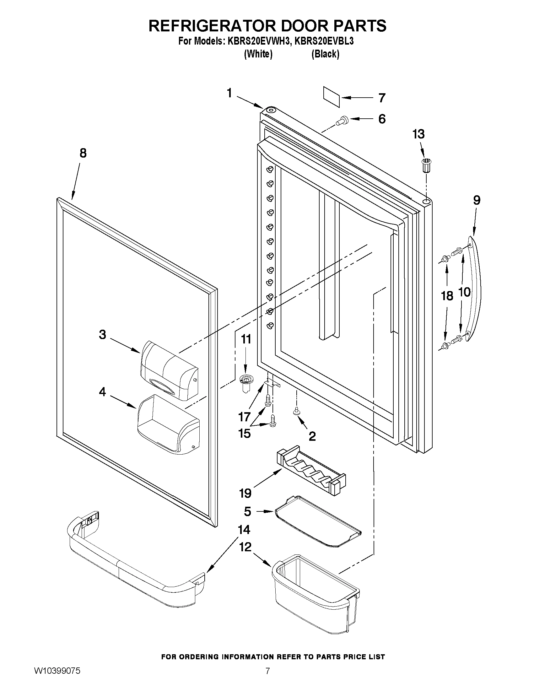 04 - REFRIGERATOR DOOR PARTS