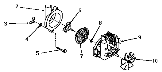 01 - 10530 MOTOR AND PUMP ASSY