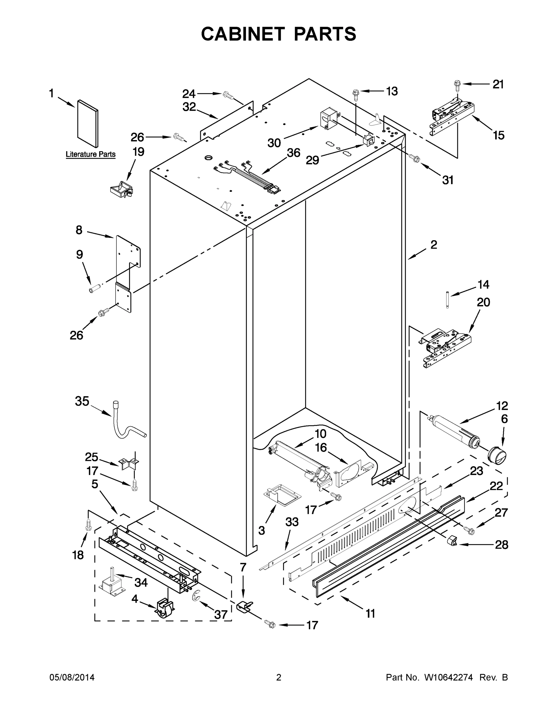 02 - CABINET PARTS