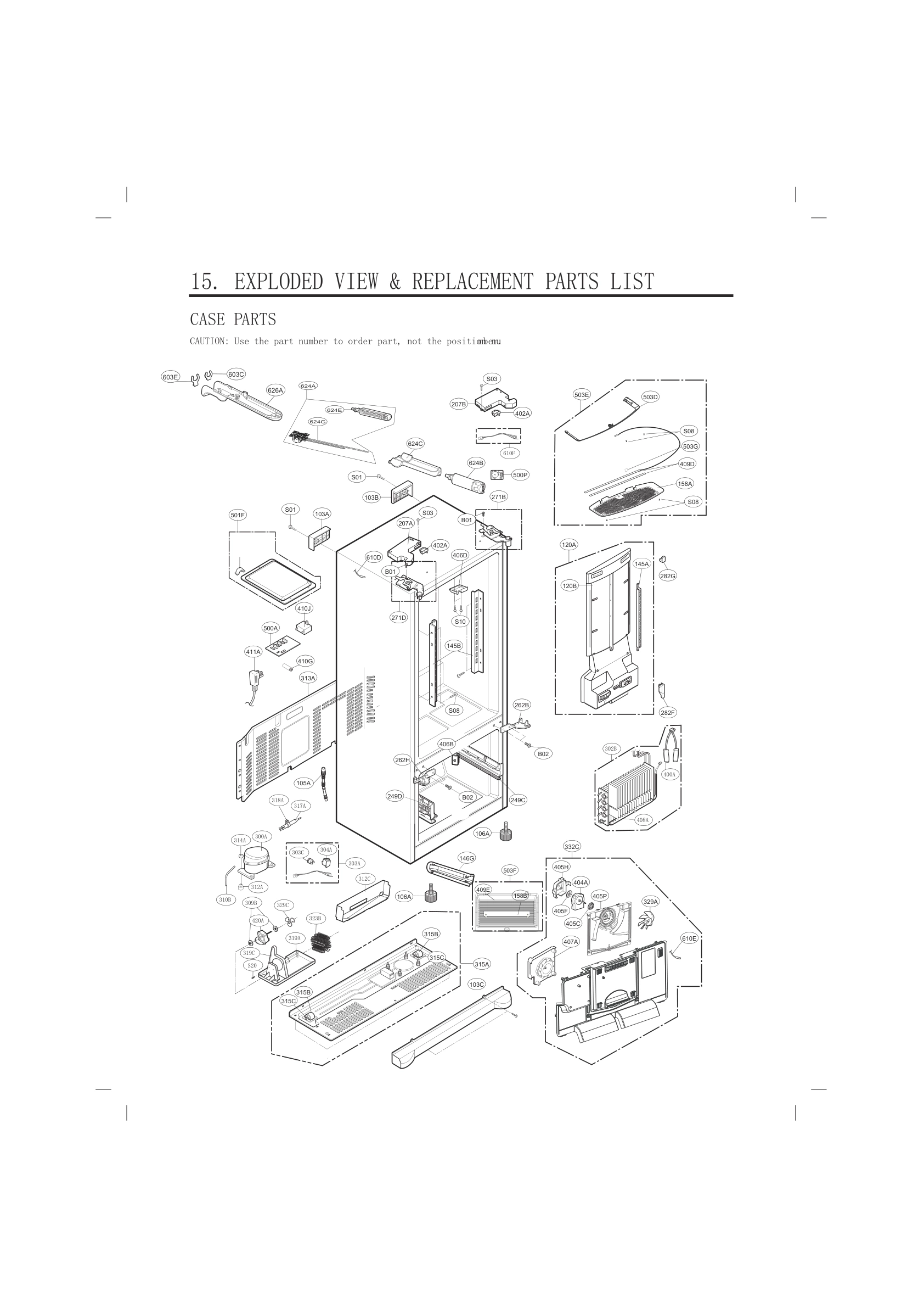 CASE PARTS