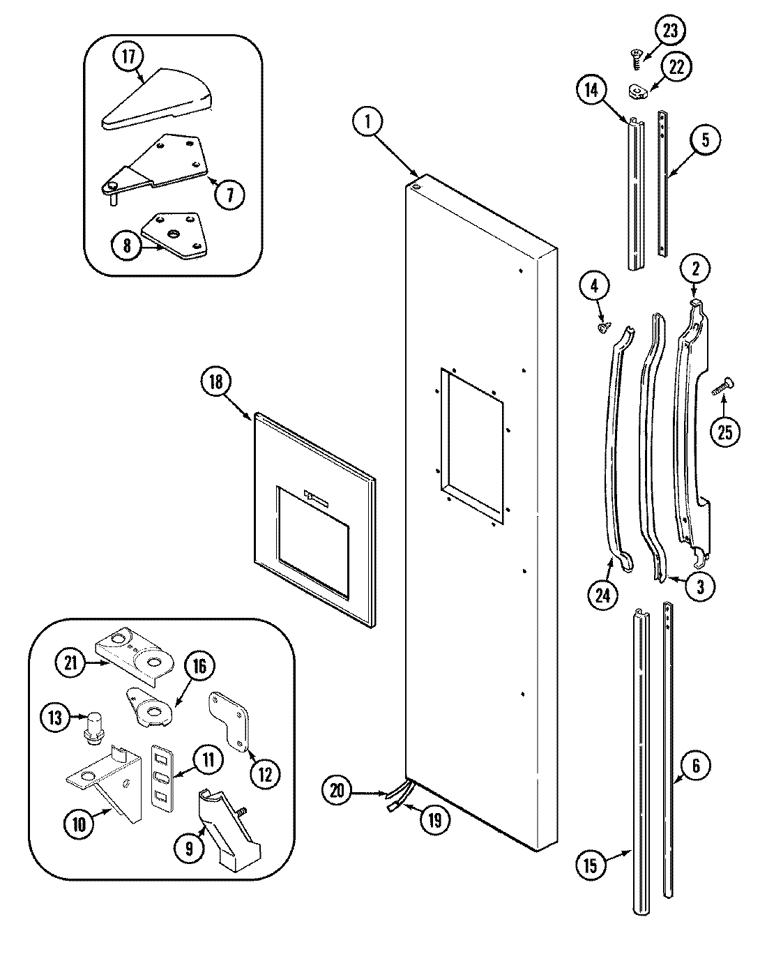 03 - FREEZER OUTER DOOR