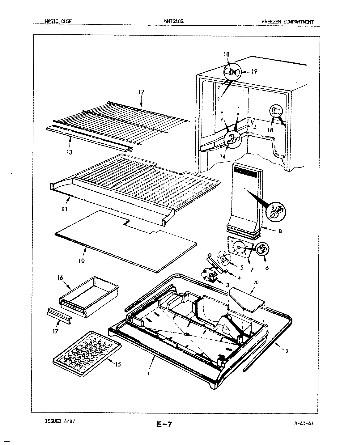 01 - FREEZER COMPARTMENT
