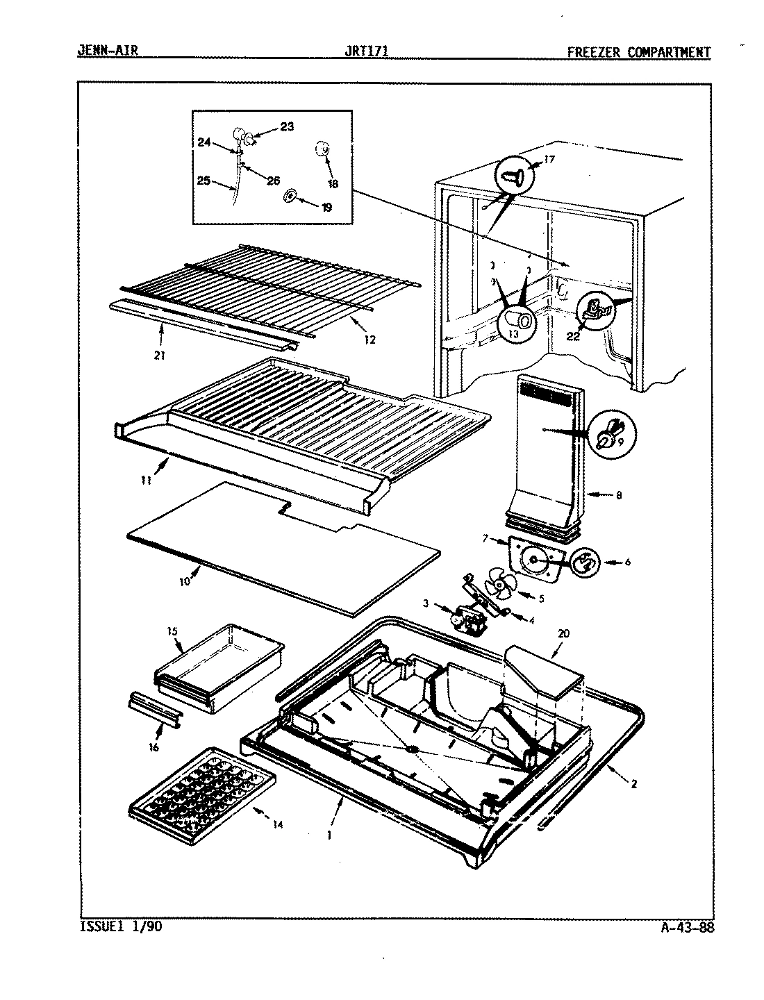 02 - FREEZER COMPARTMENT