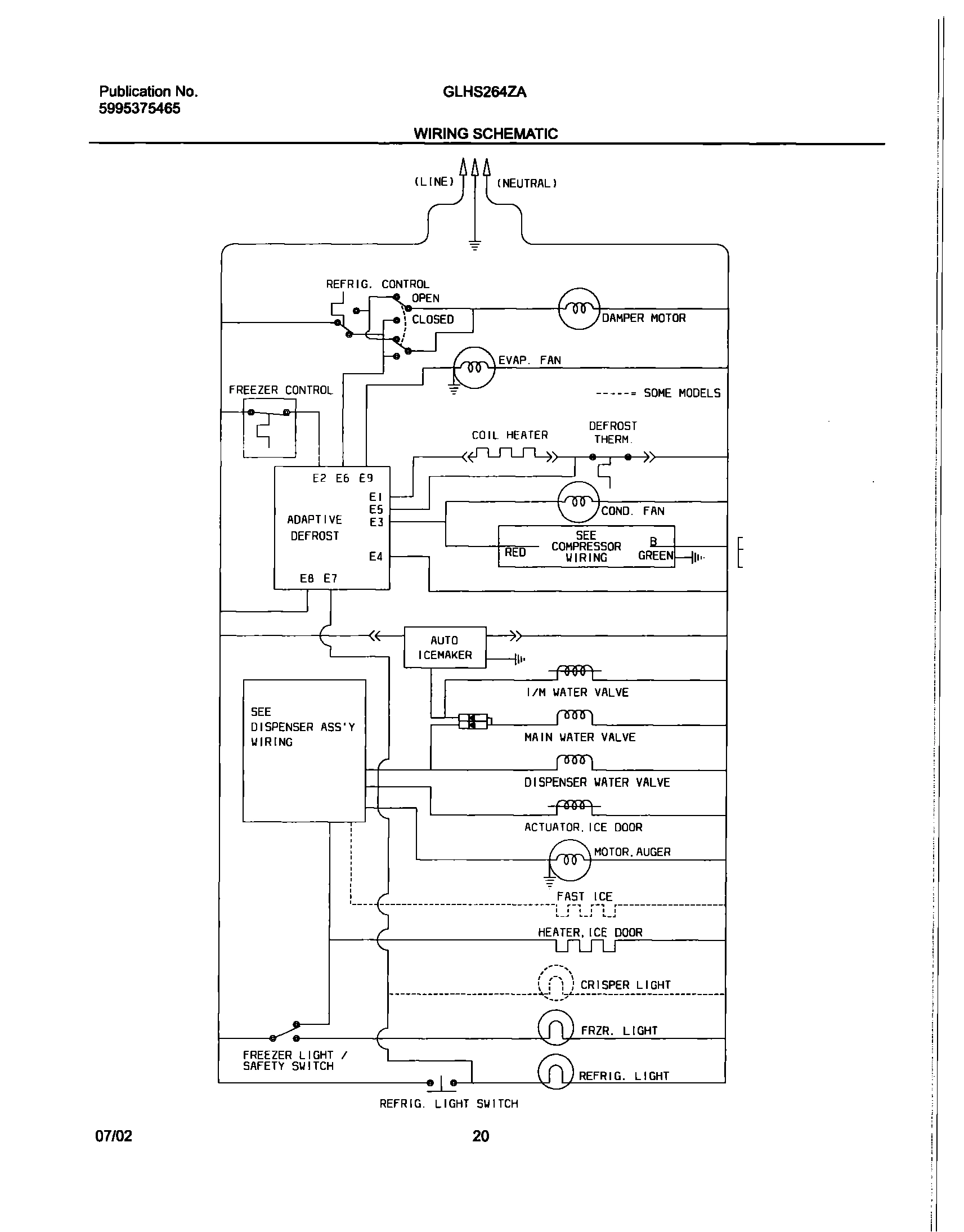 20 - WIRING SCHEMATIC