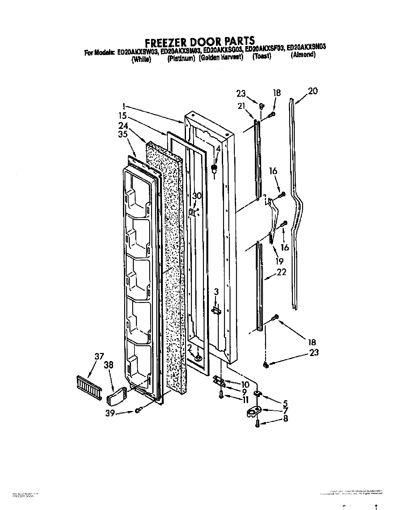 06 - FREEZER DOOR
