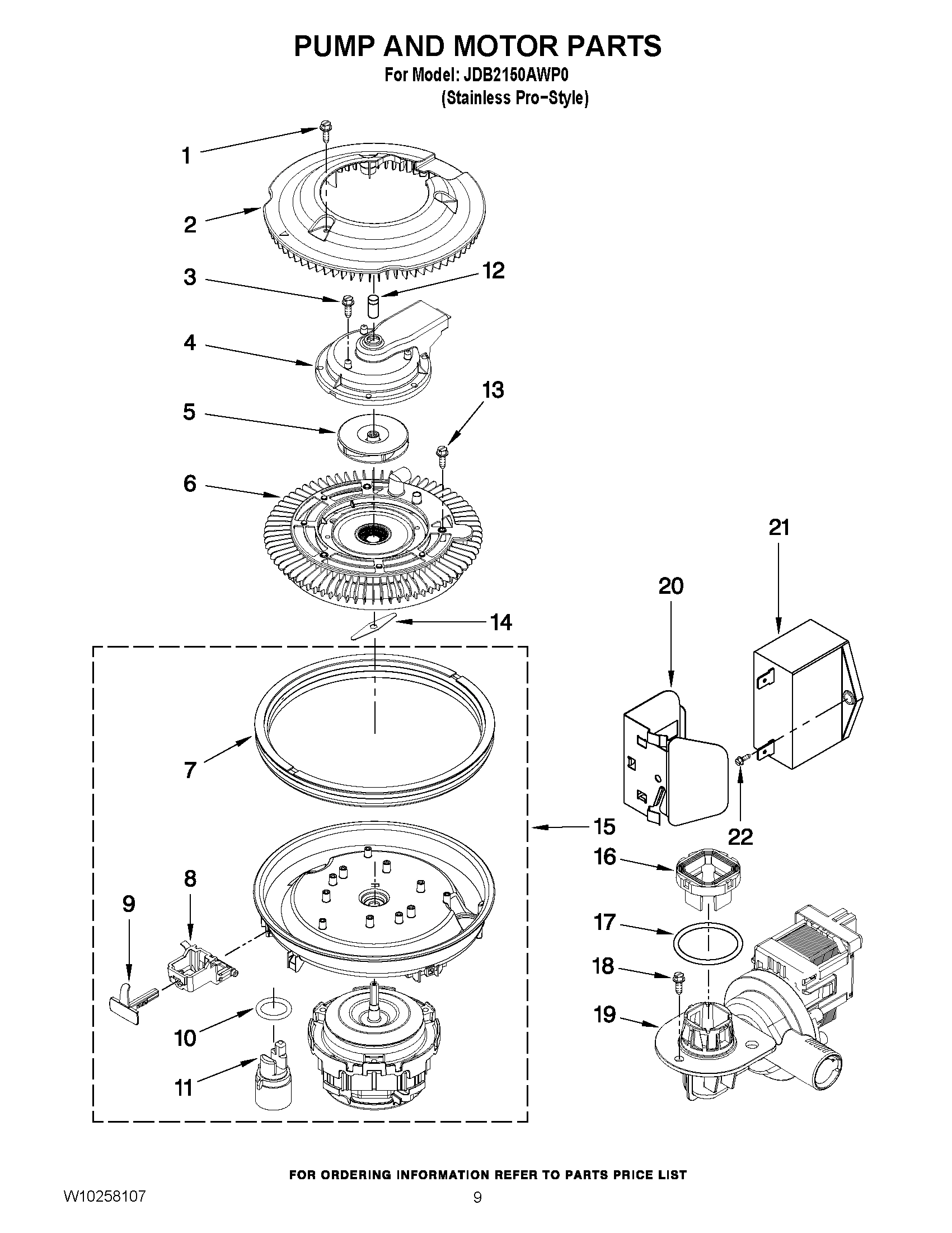 08 - PUMP AND MOTOR PARTS