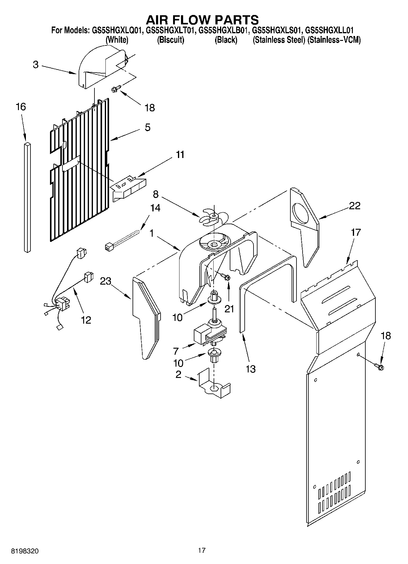 10 - AIR FLOW PARTS