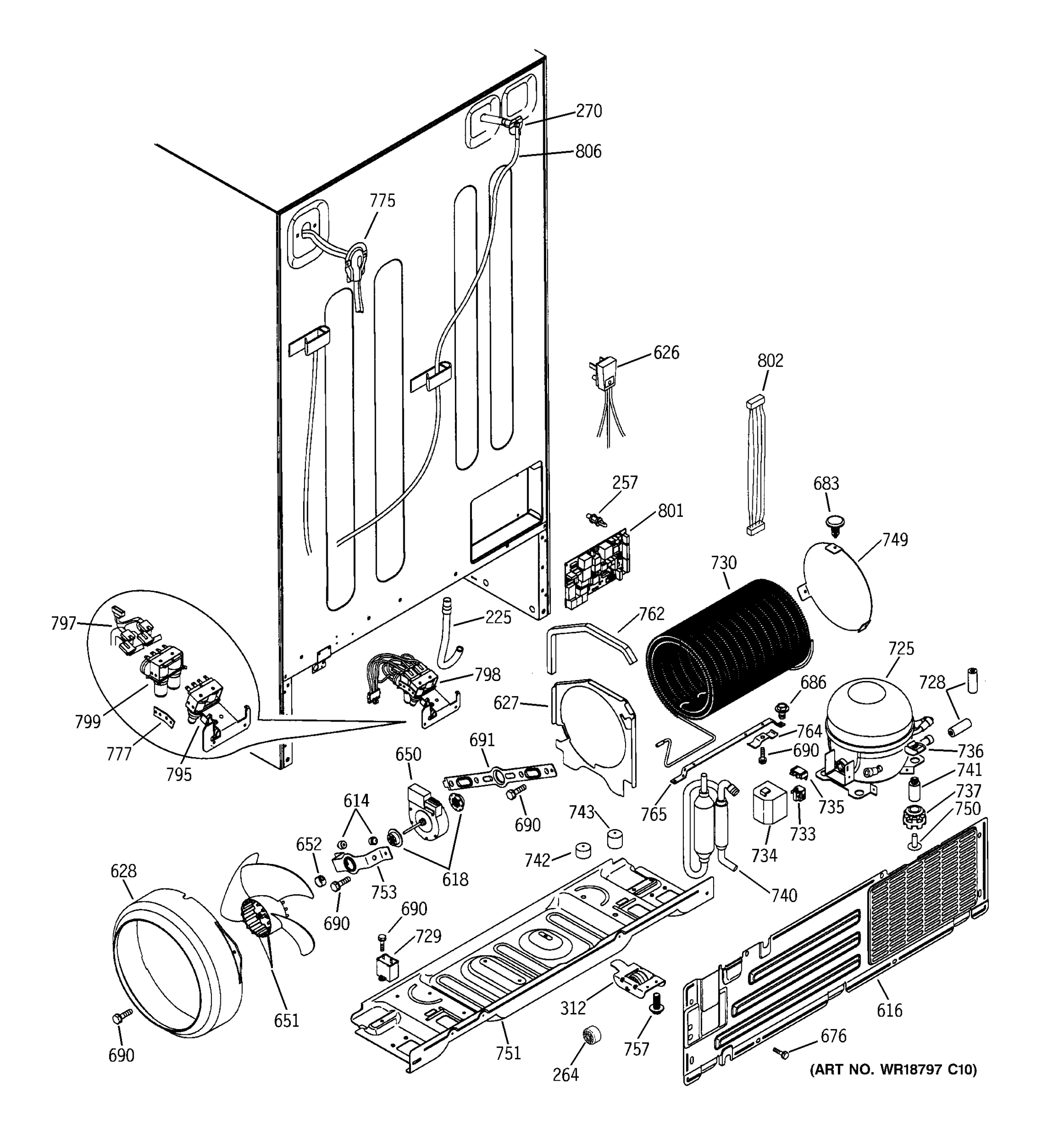 SEALED SYSTEM & MOTHER BOARD