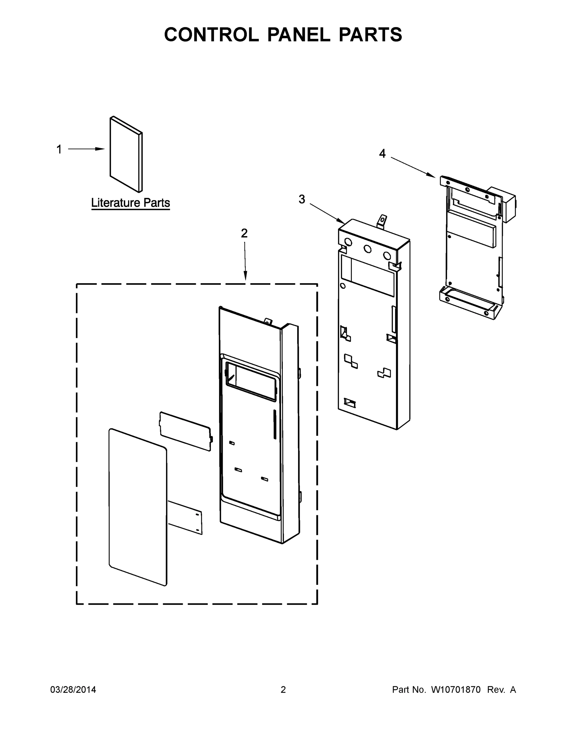 02 - CONTROL PANEL PARTS