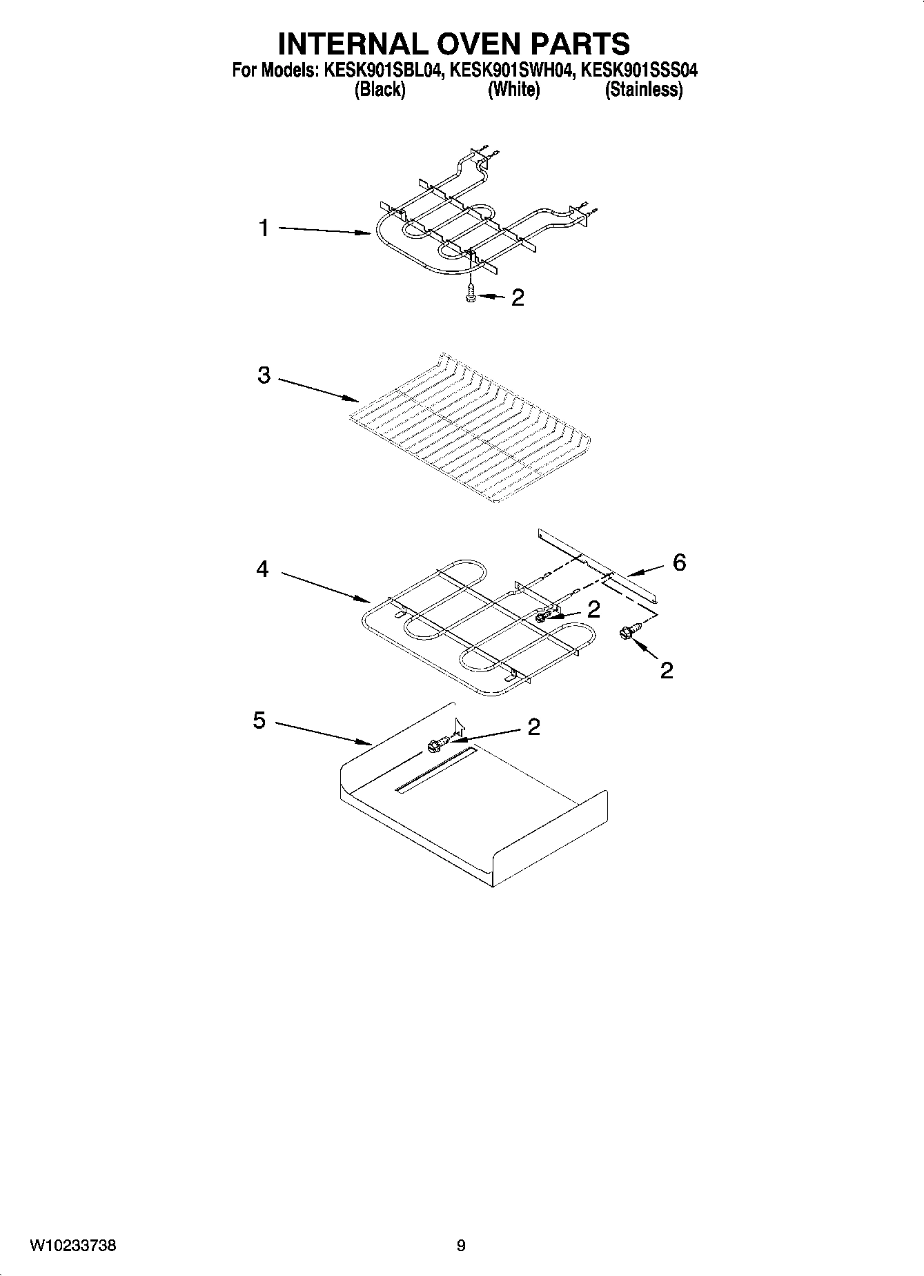 06 - INTERNAL OVEN PARTS