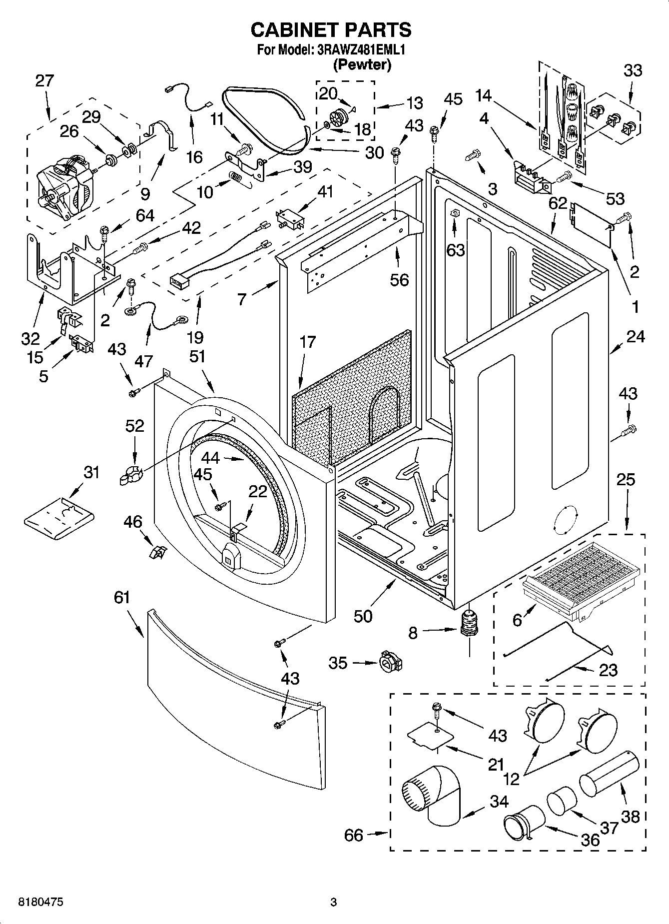 02 - CABINET PARTS