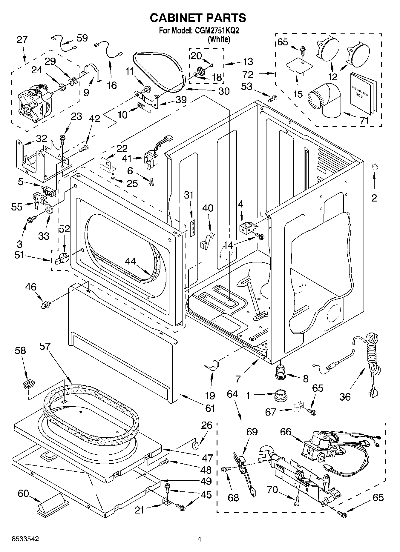02 - CABINET PARTS