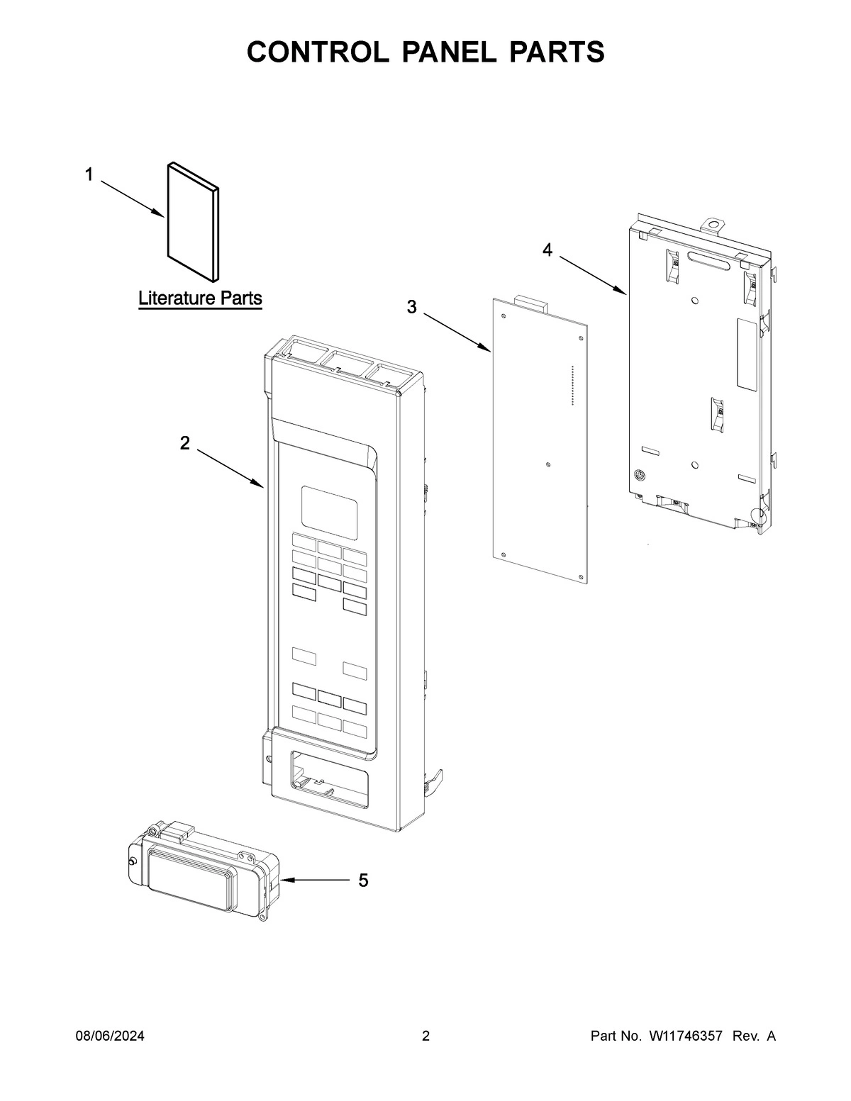 02 - CONTROL PANEL PARTS