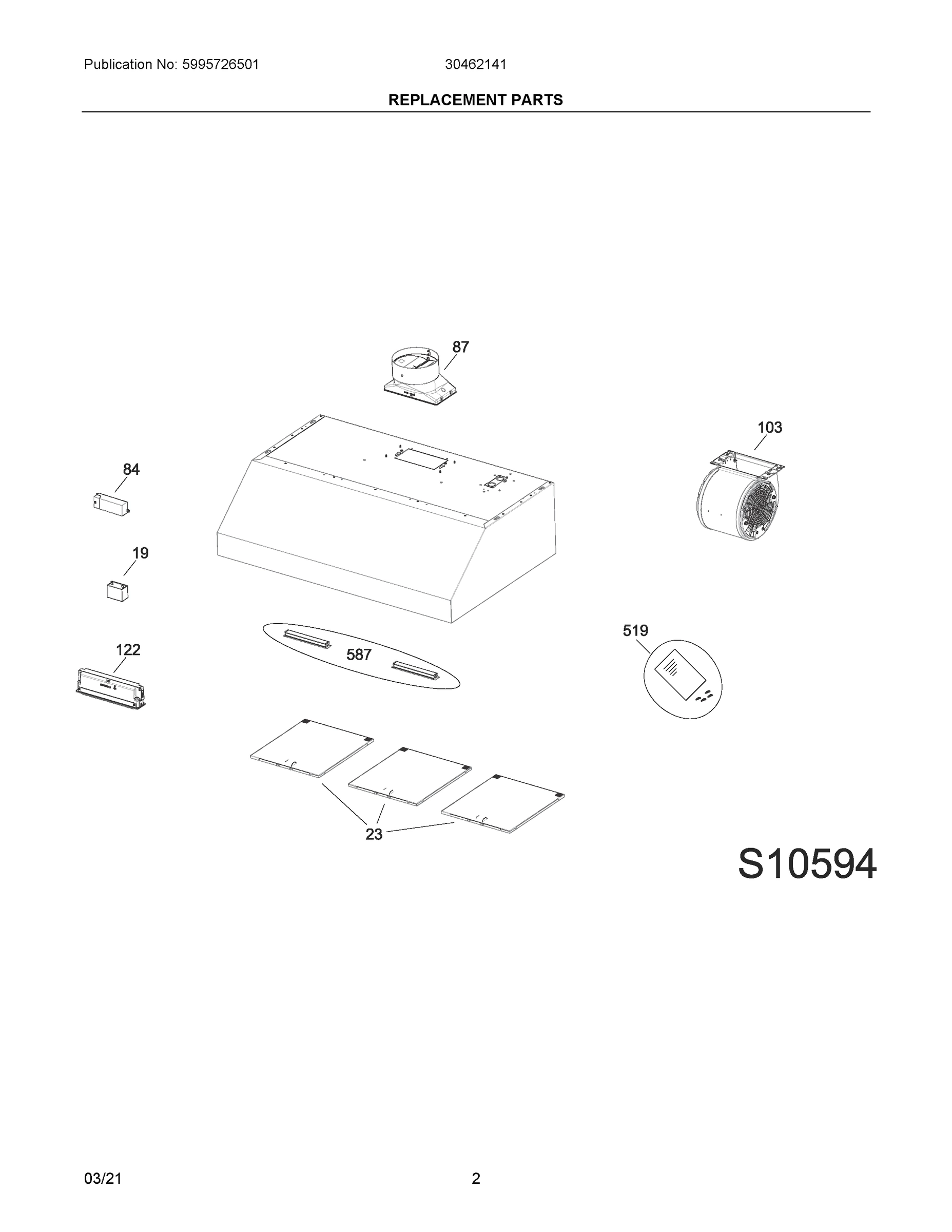 02 - REPLACEMENT PARTS