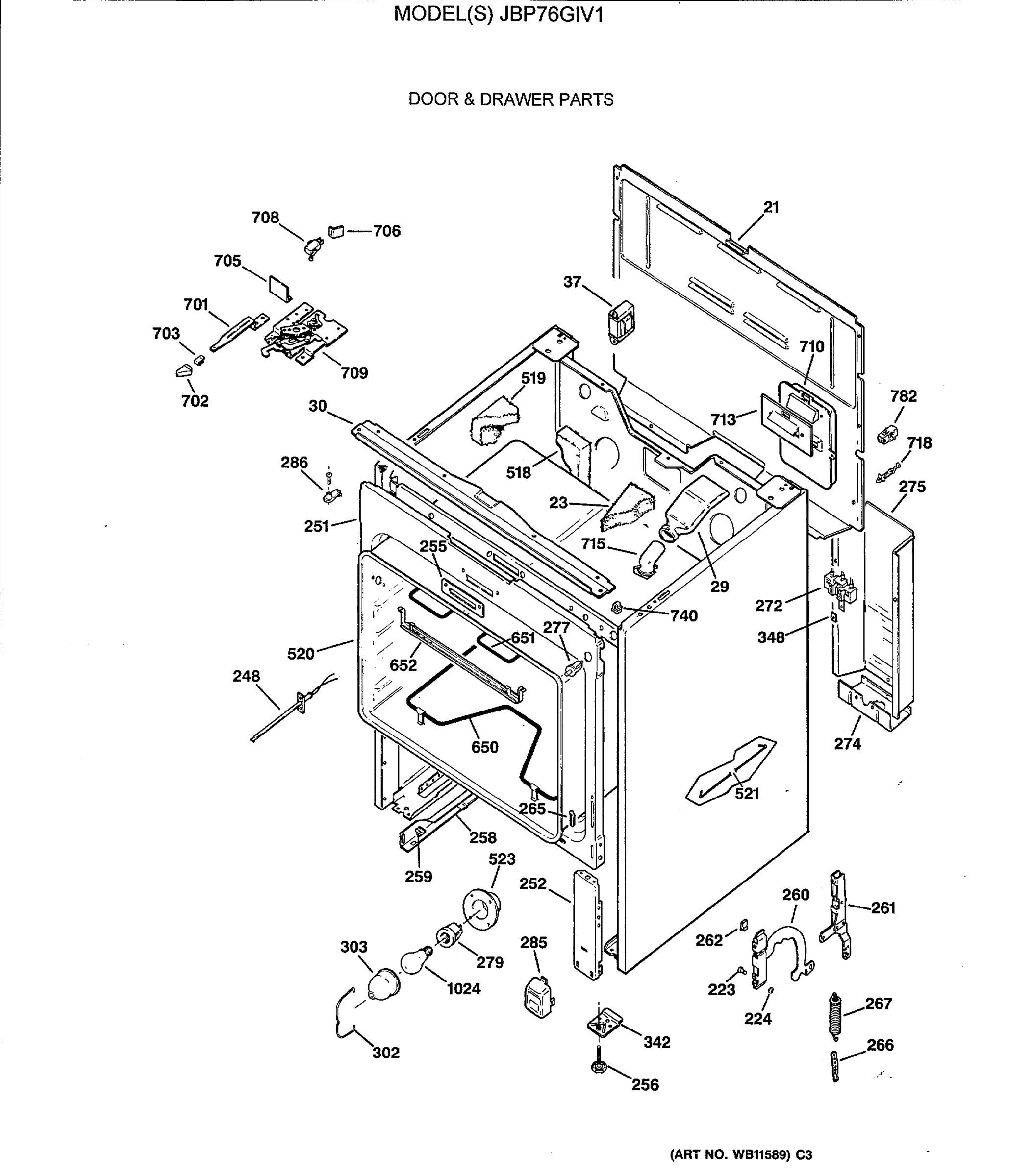 DOOR & DRAWER PARTS