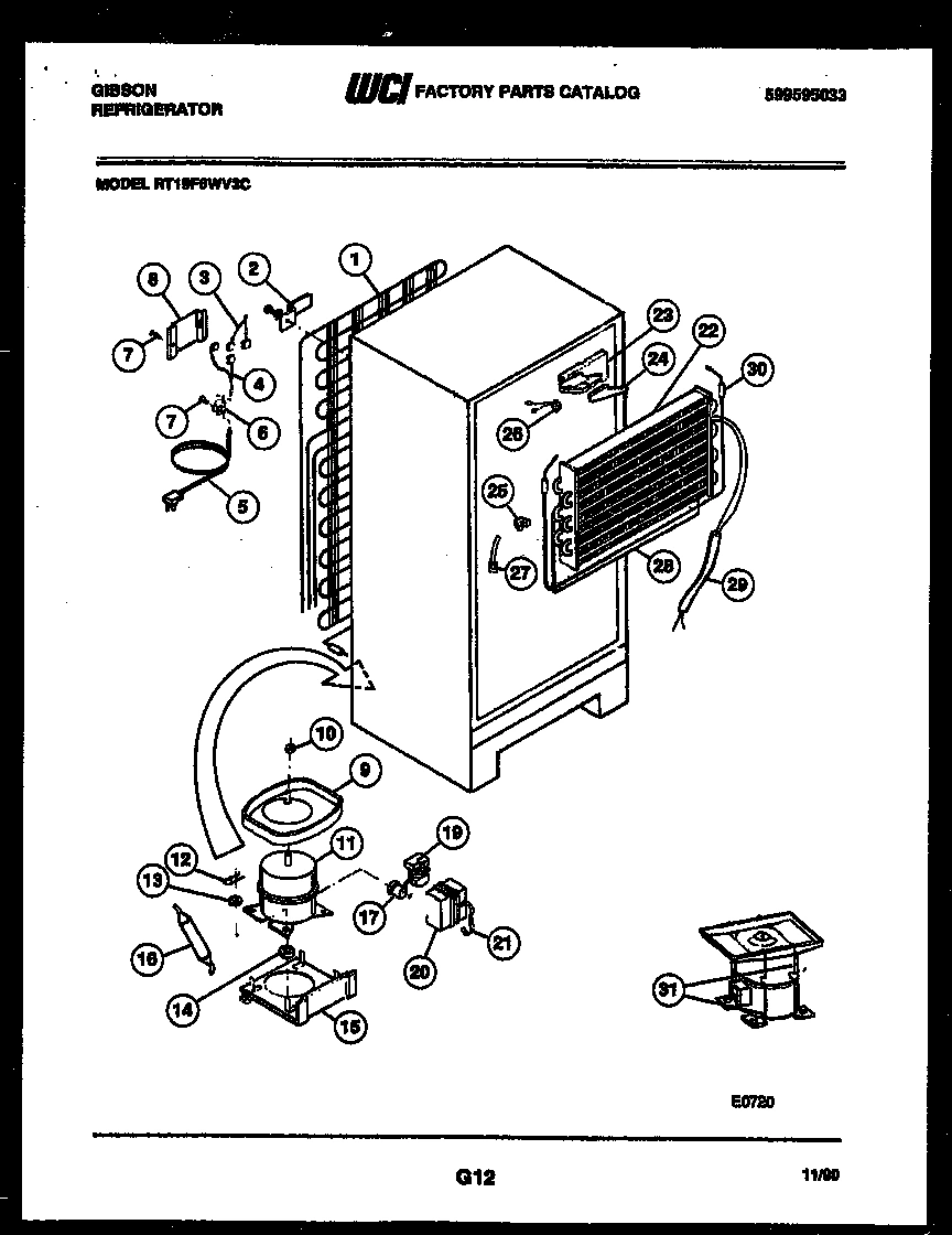 05 - SYSTEM AND AUTOMATIC DEFROST PARTS