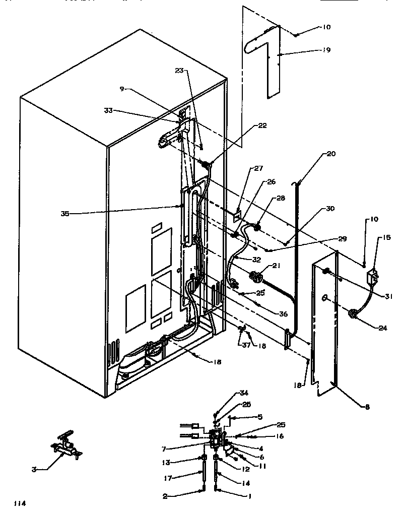 01 - CABINET BACK