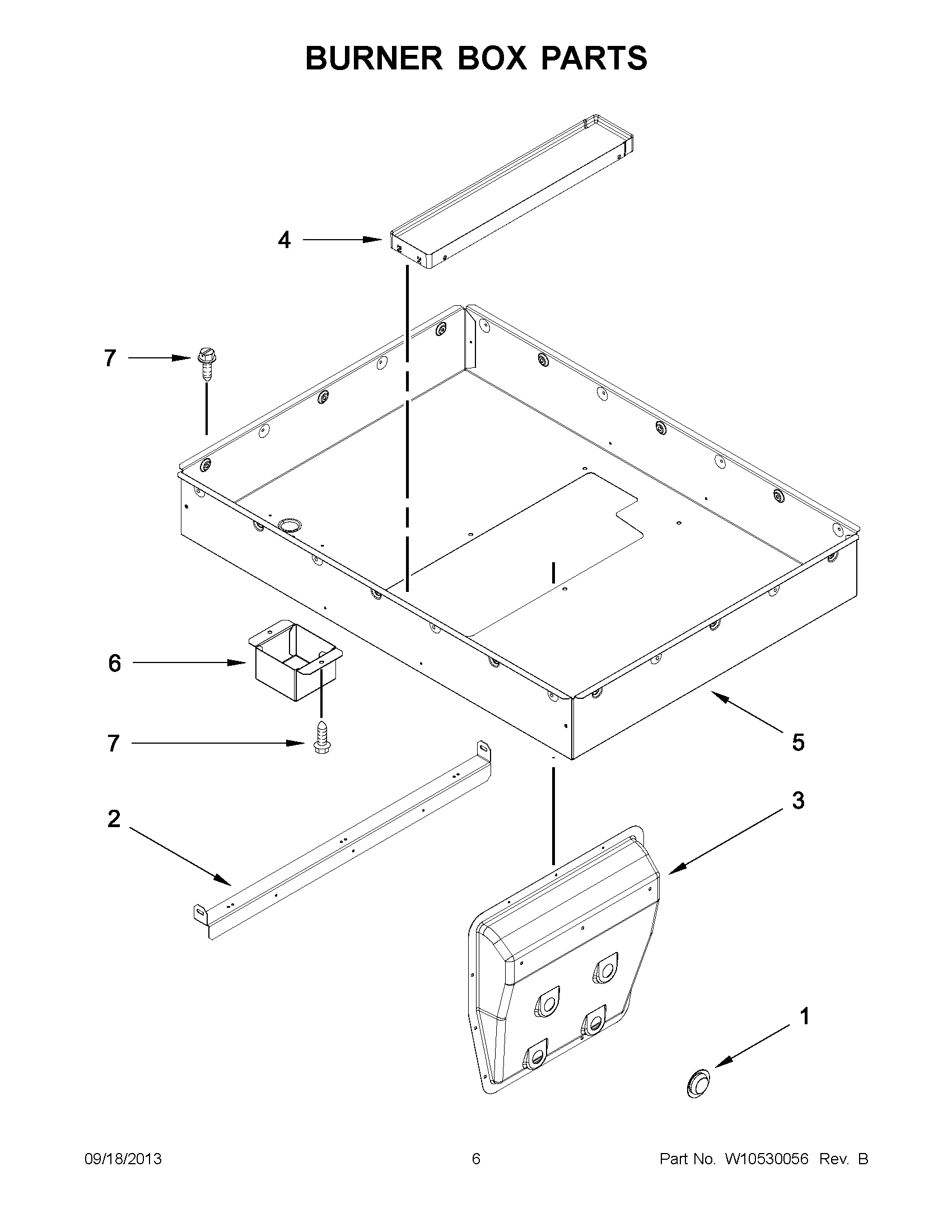 04 - BURNER BOX PARTS