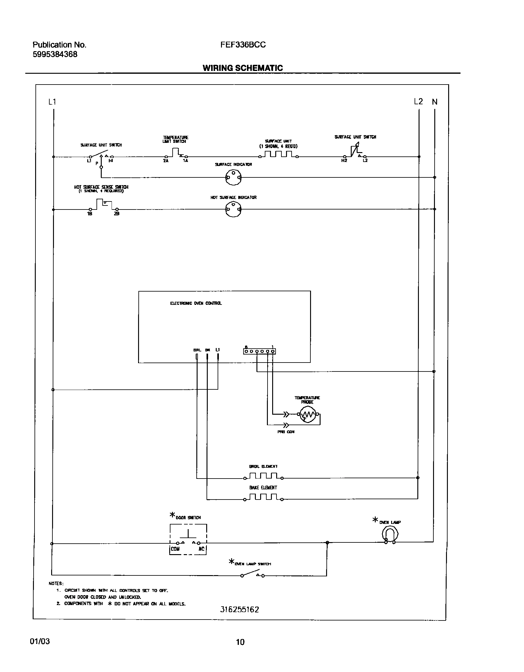 10 - WIRING SCHEMATIC