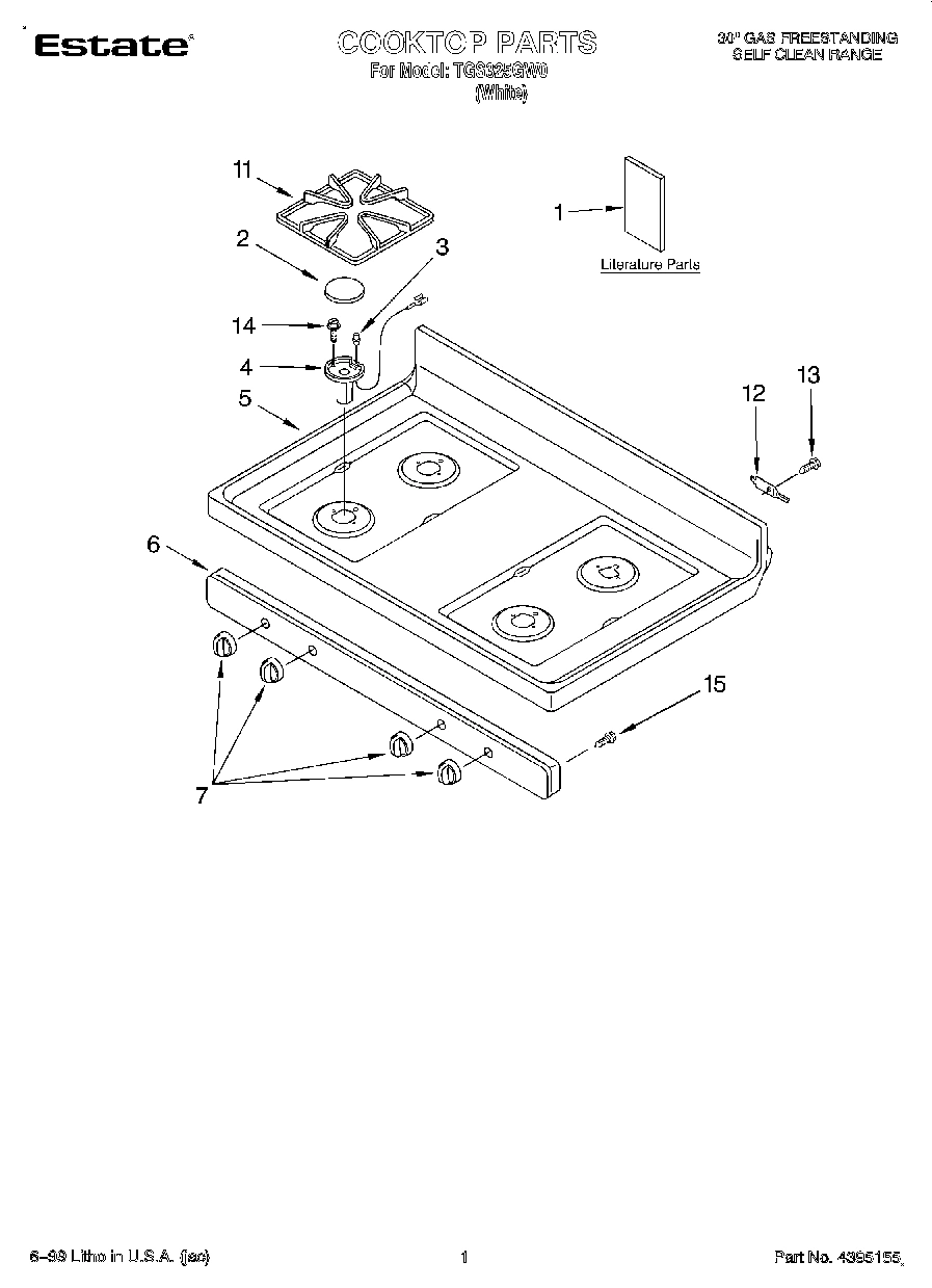 01 - COOKTOP, LITERATURE