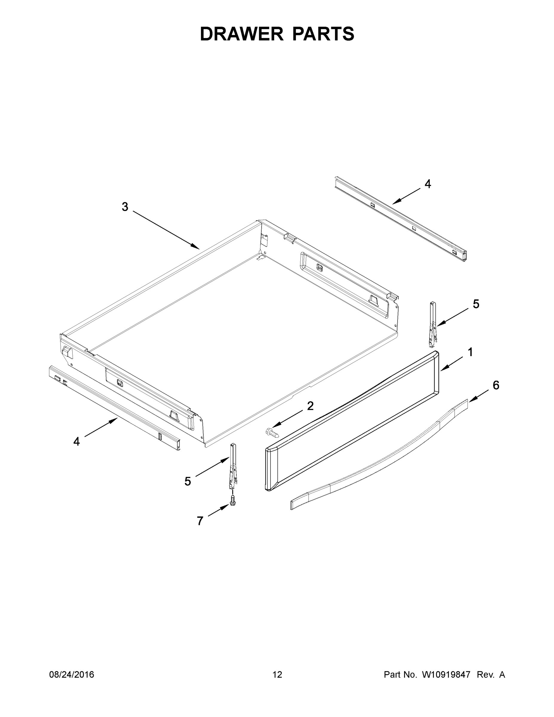 07 - DRAWER PARTS