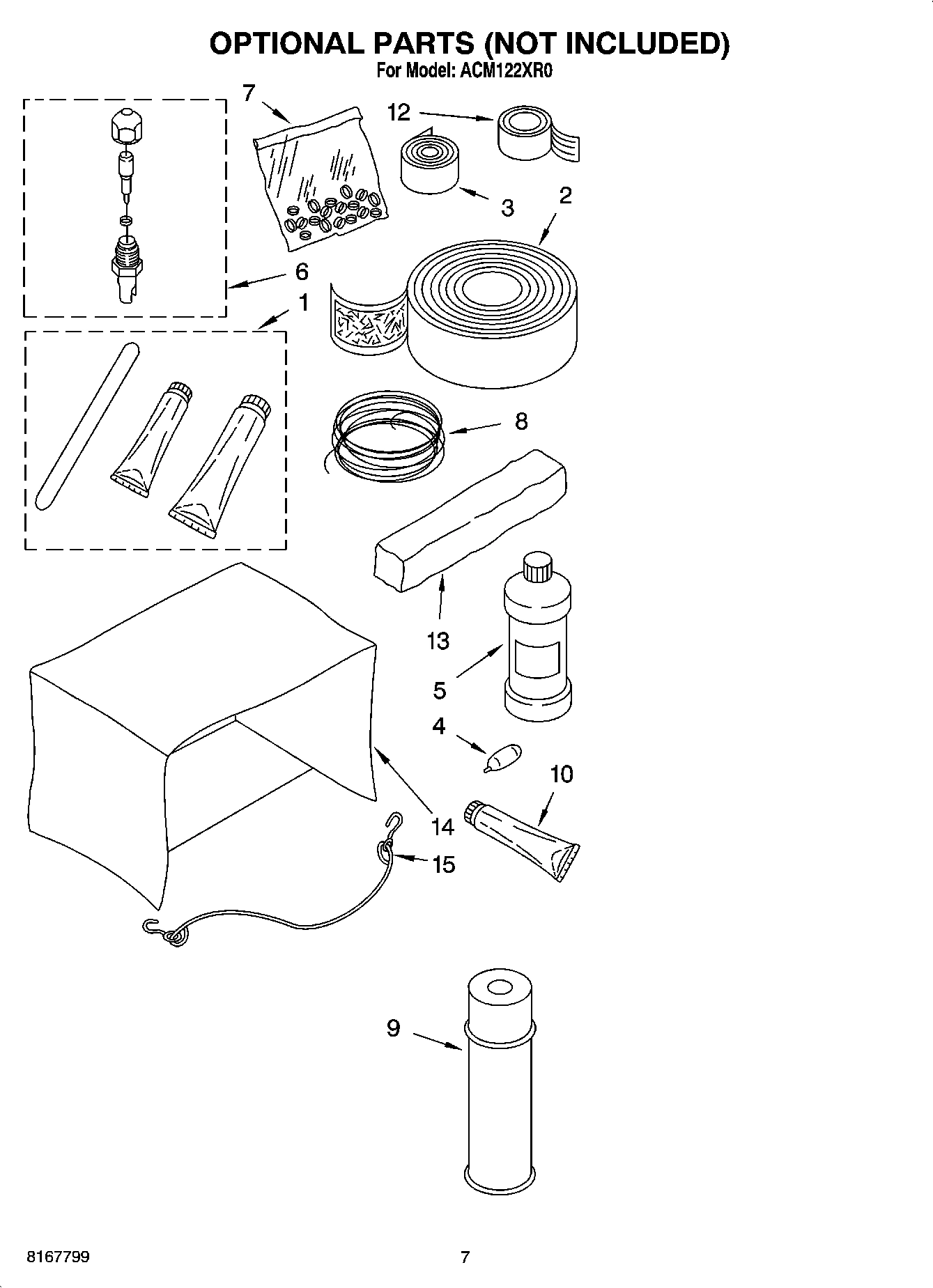 04 - OPTIONAL  PARTS (NOT INCLUDED)