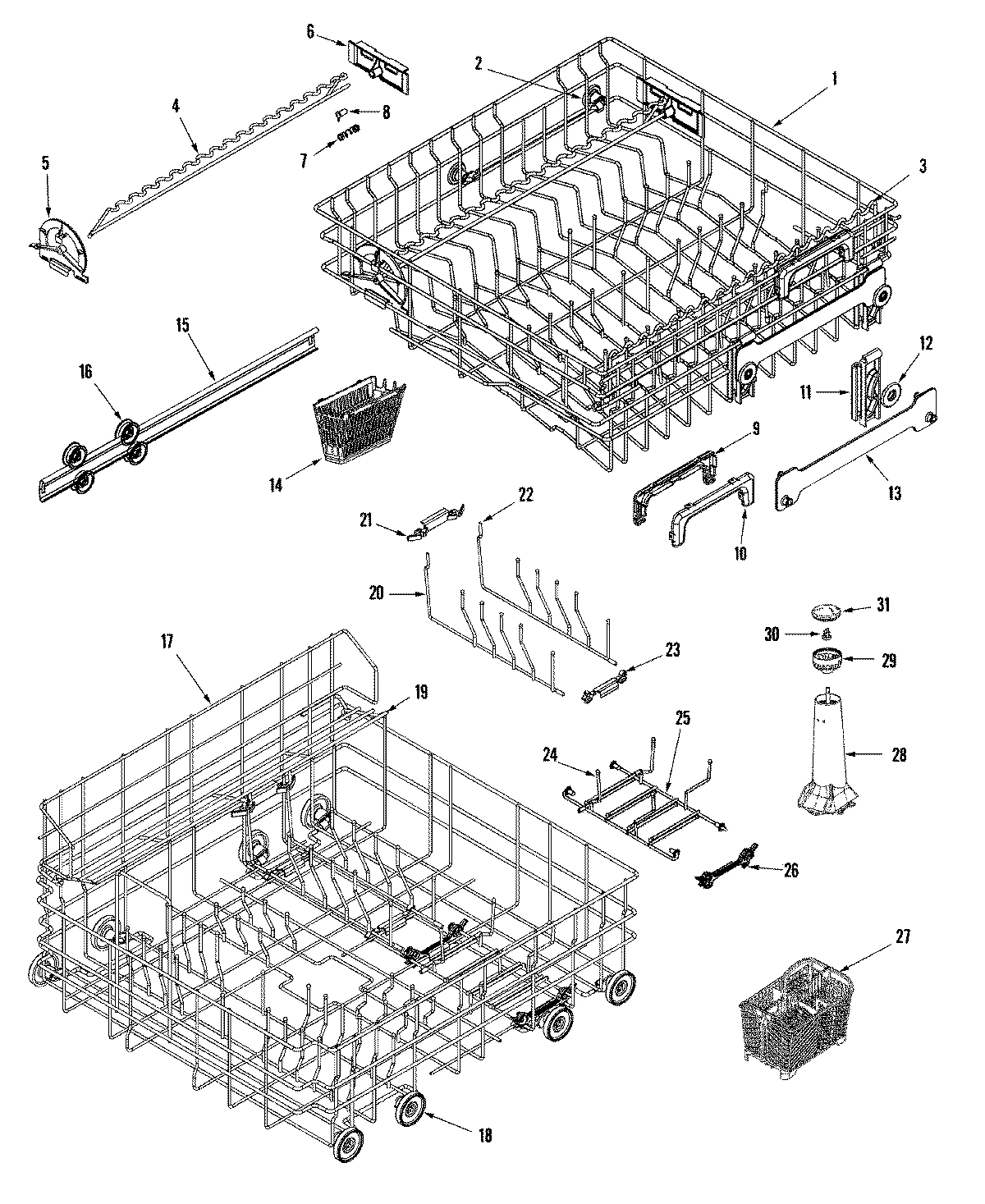 06 - TRACK & RACK ASSEMBLY