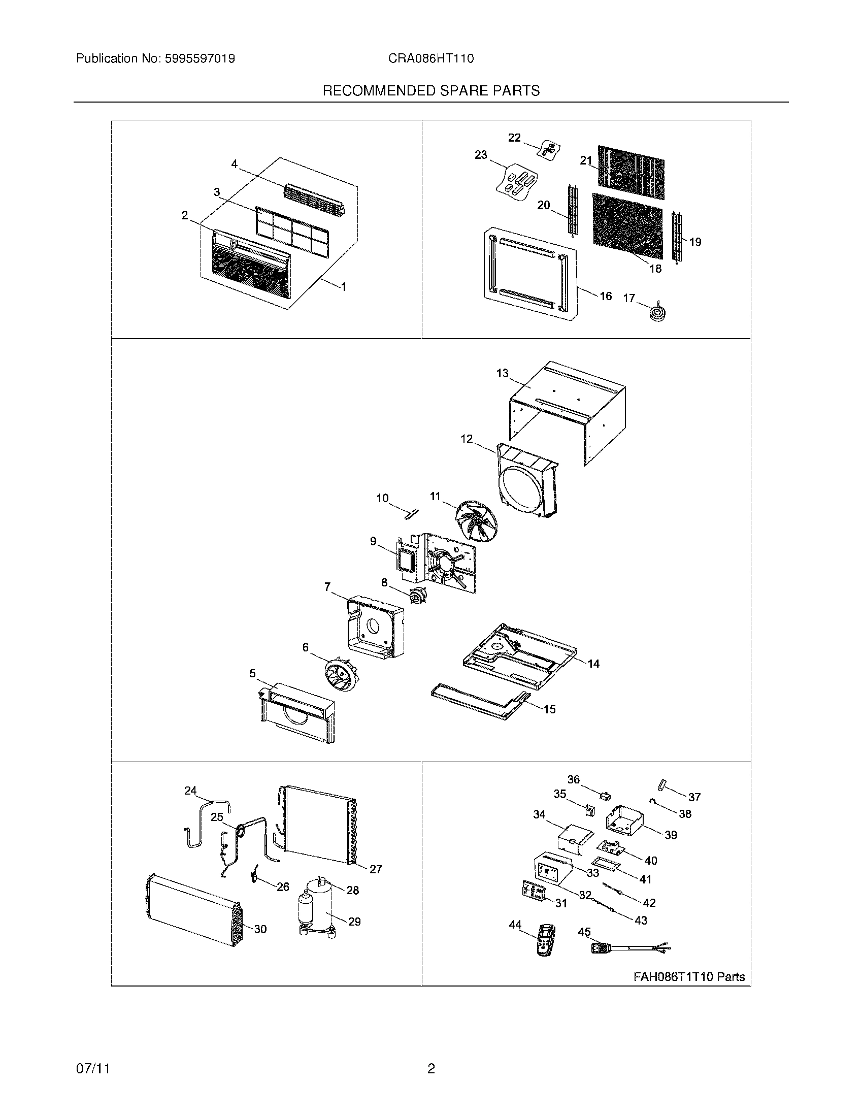 03 - RECOMMENDED SPARE PARTS