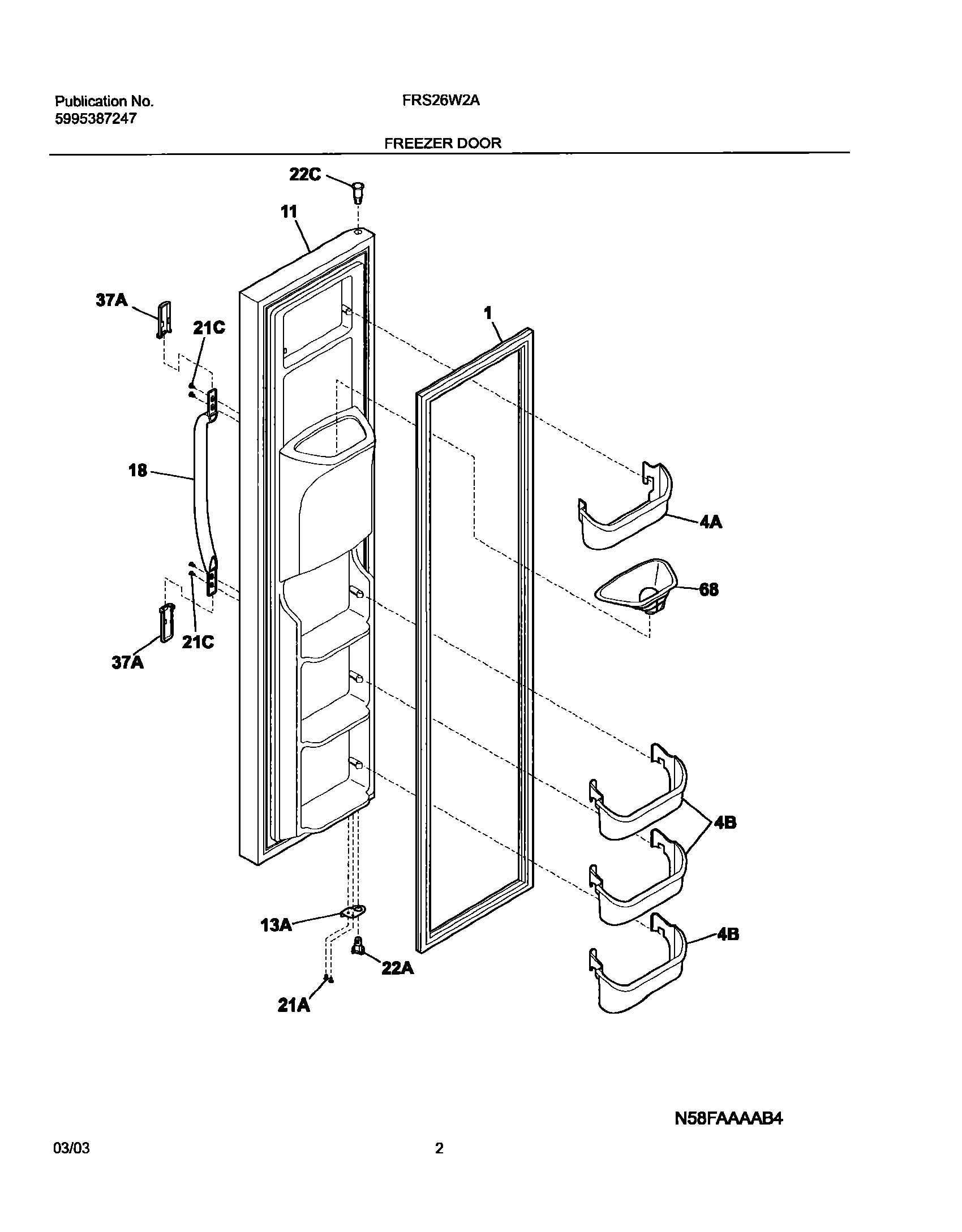 03 - FREEZER DOOR