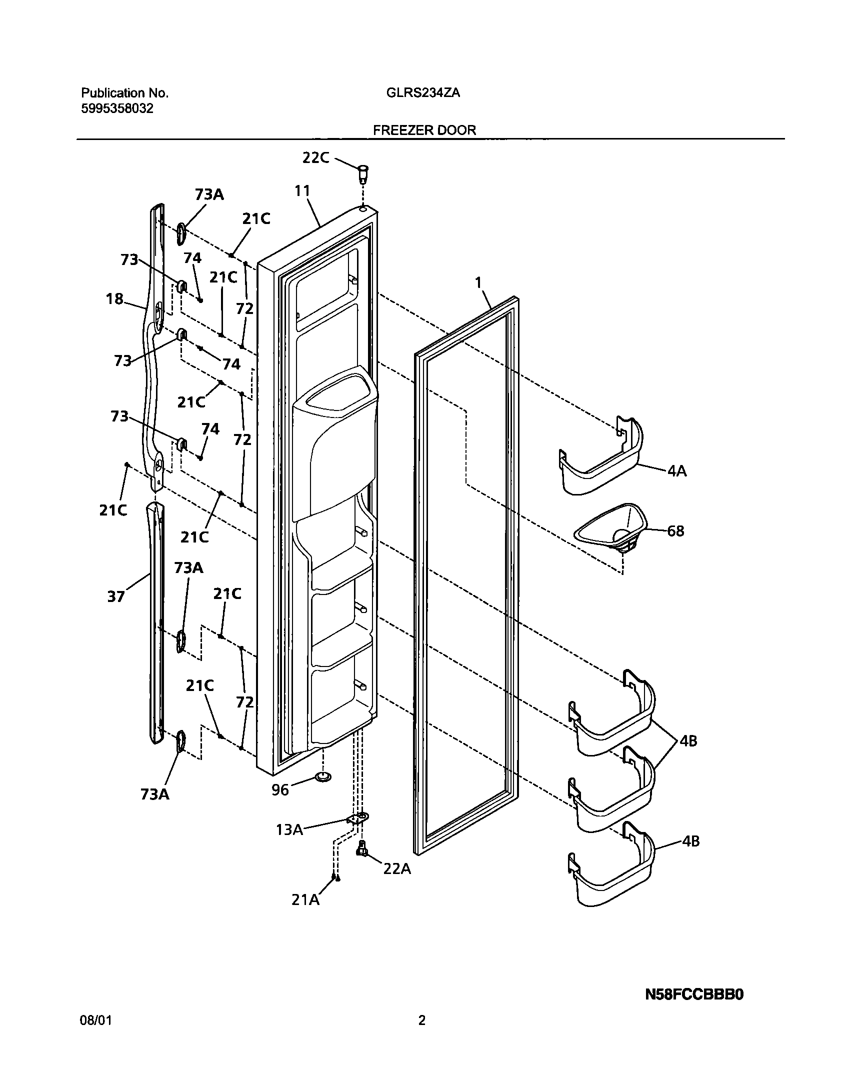 03 - FREEZER DOOR