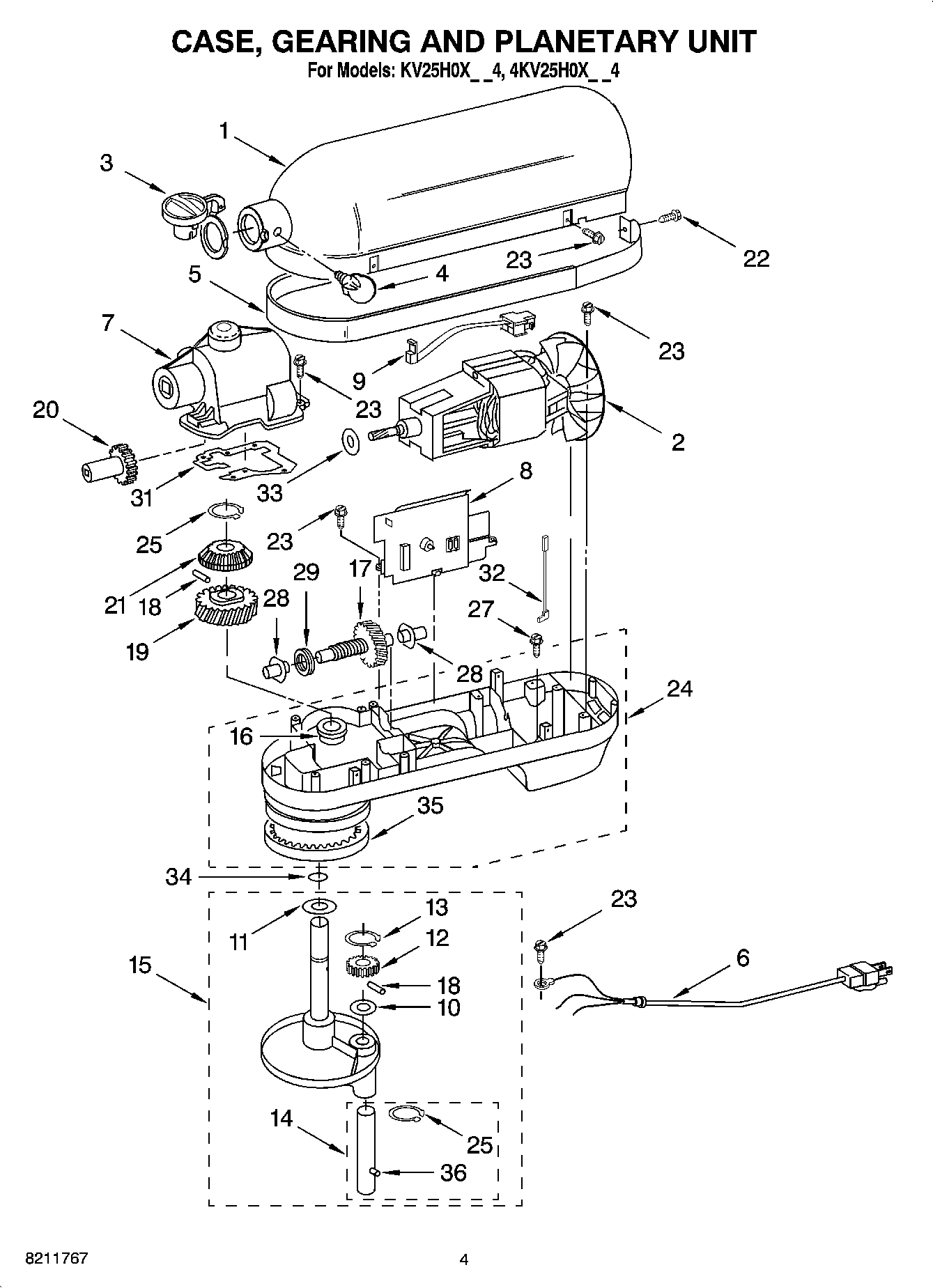 03 - CASE, GEARING AND PLANETARY UNIT AND ACCESSORY PARTS