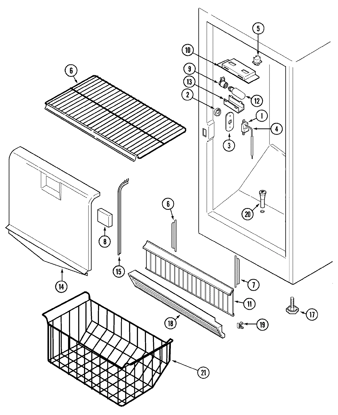 02 - FREEZER COMPARTMENT