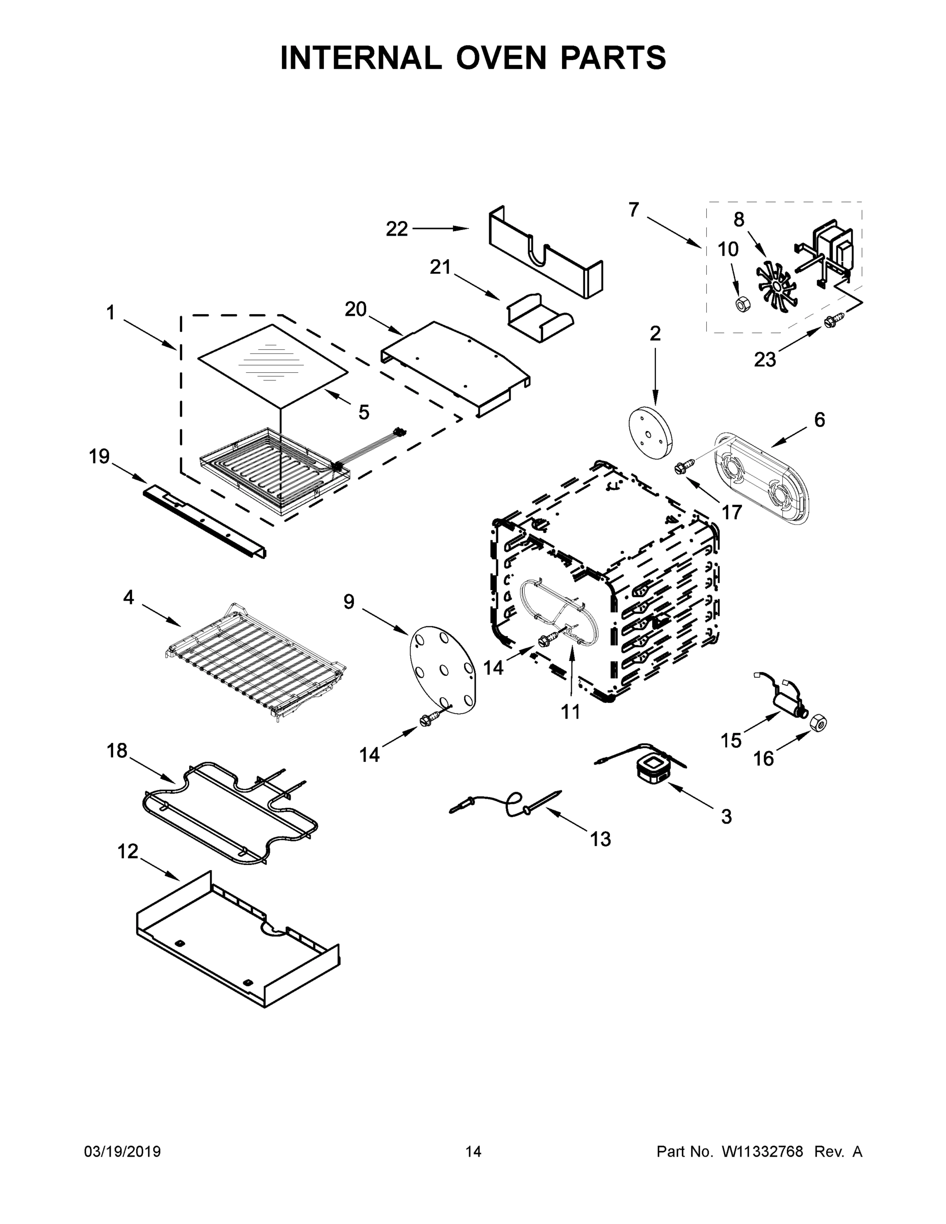 08 - INTERNAL OVEN PARTS
