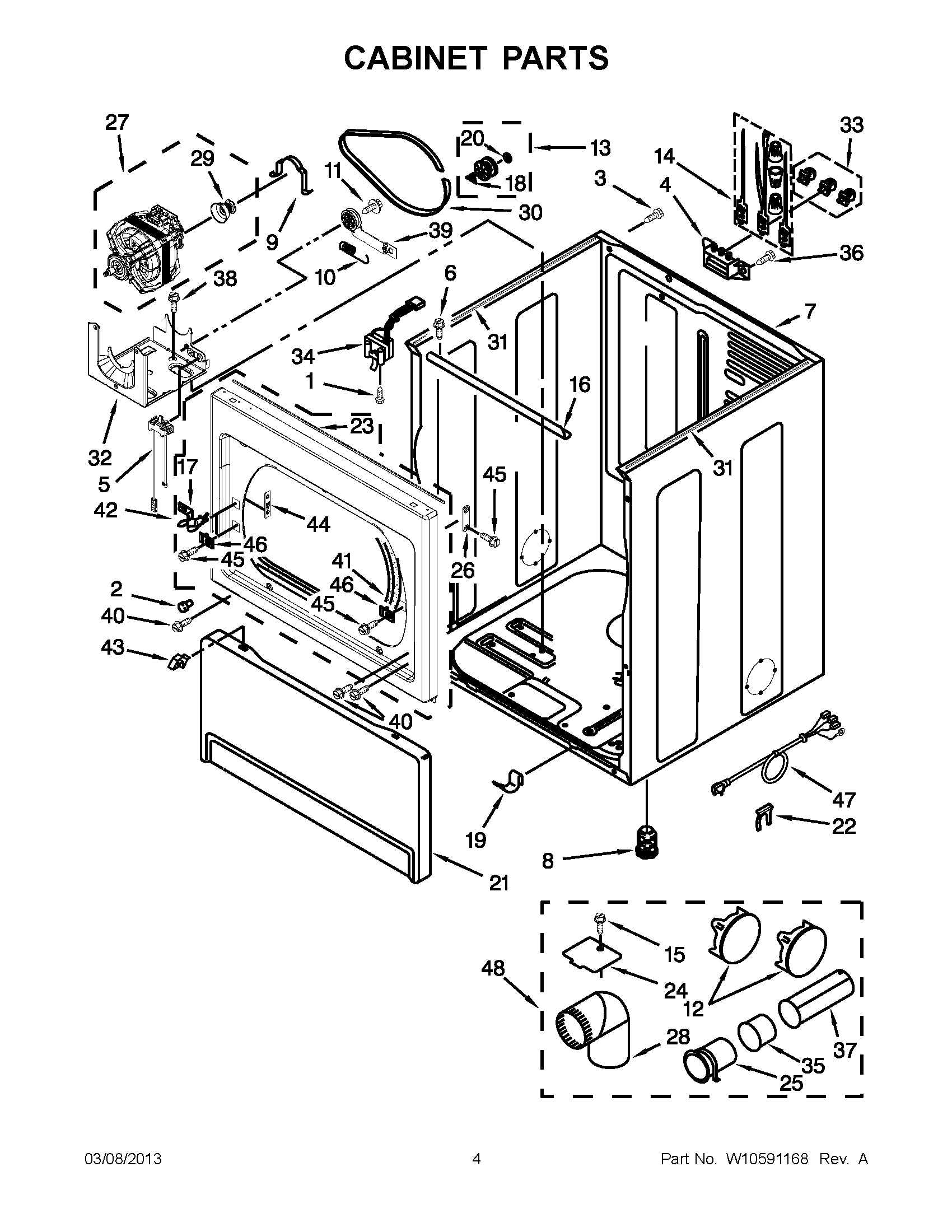 02 - CABINET PARTS