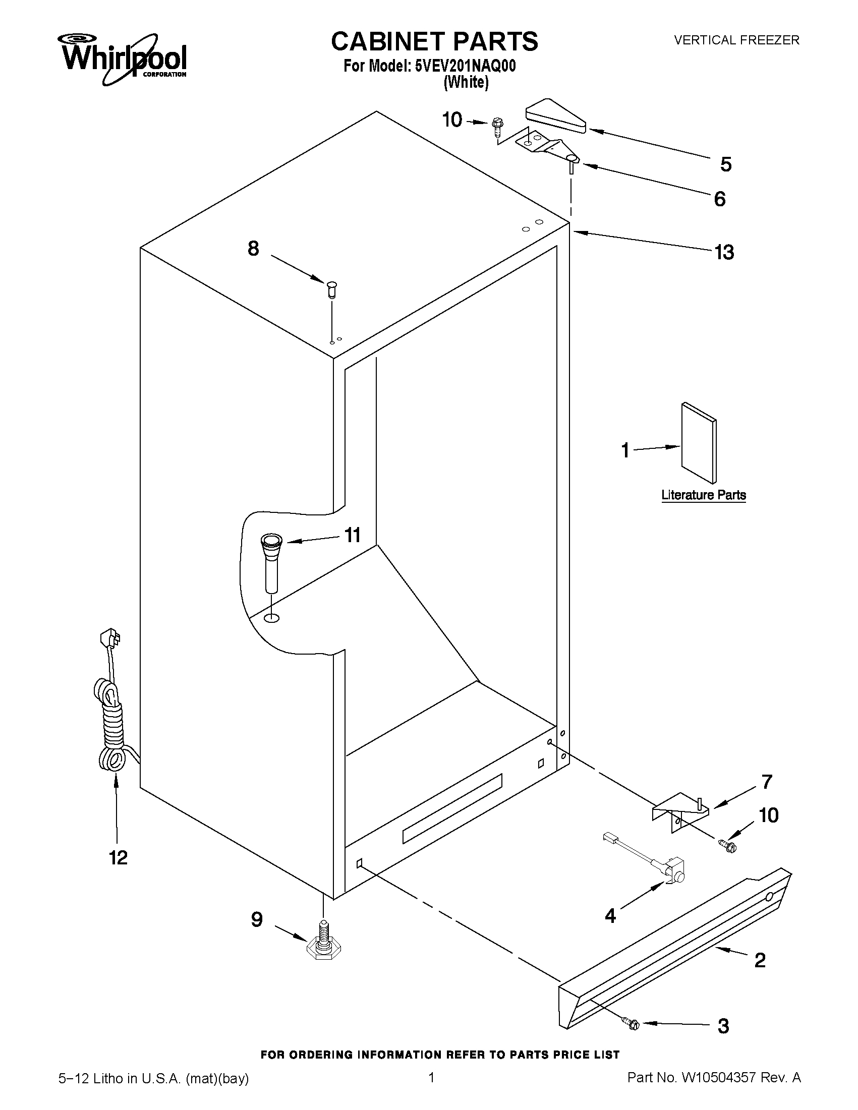 01 - CABINET PARTS