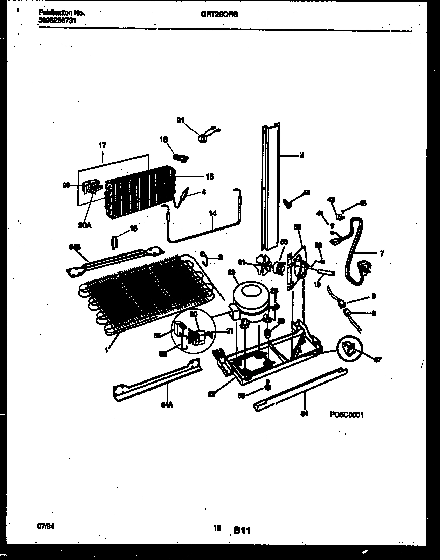 07 - SYSTEM AND AUTOMATIC DEFROST PARTS