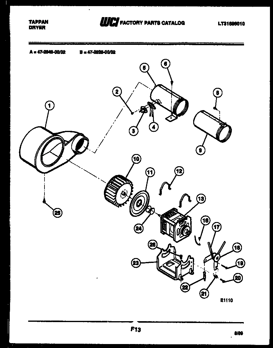 05 - MOTOR AND BLOWER PARTS