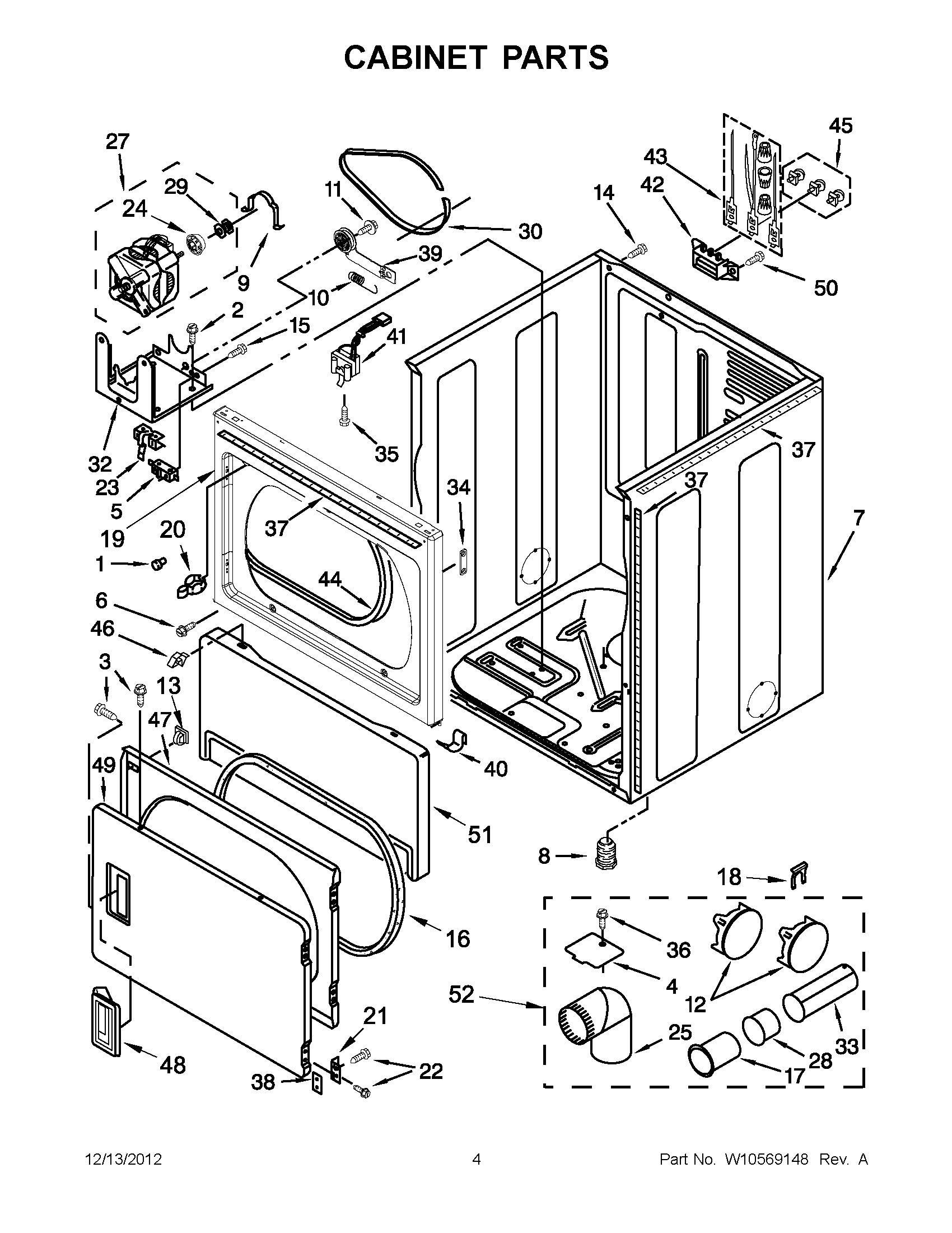 02 - CABINET PARTS