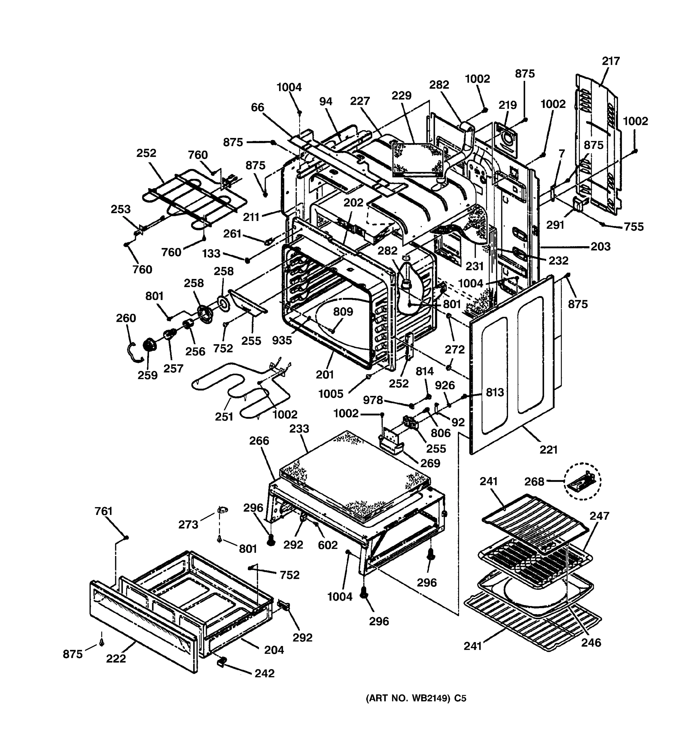 BODY & DRAWER PARTS