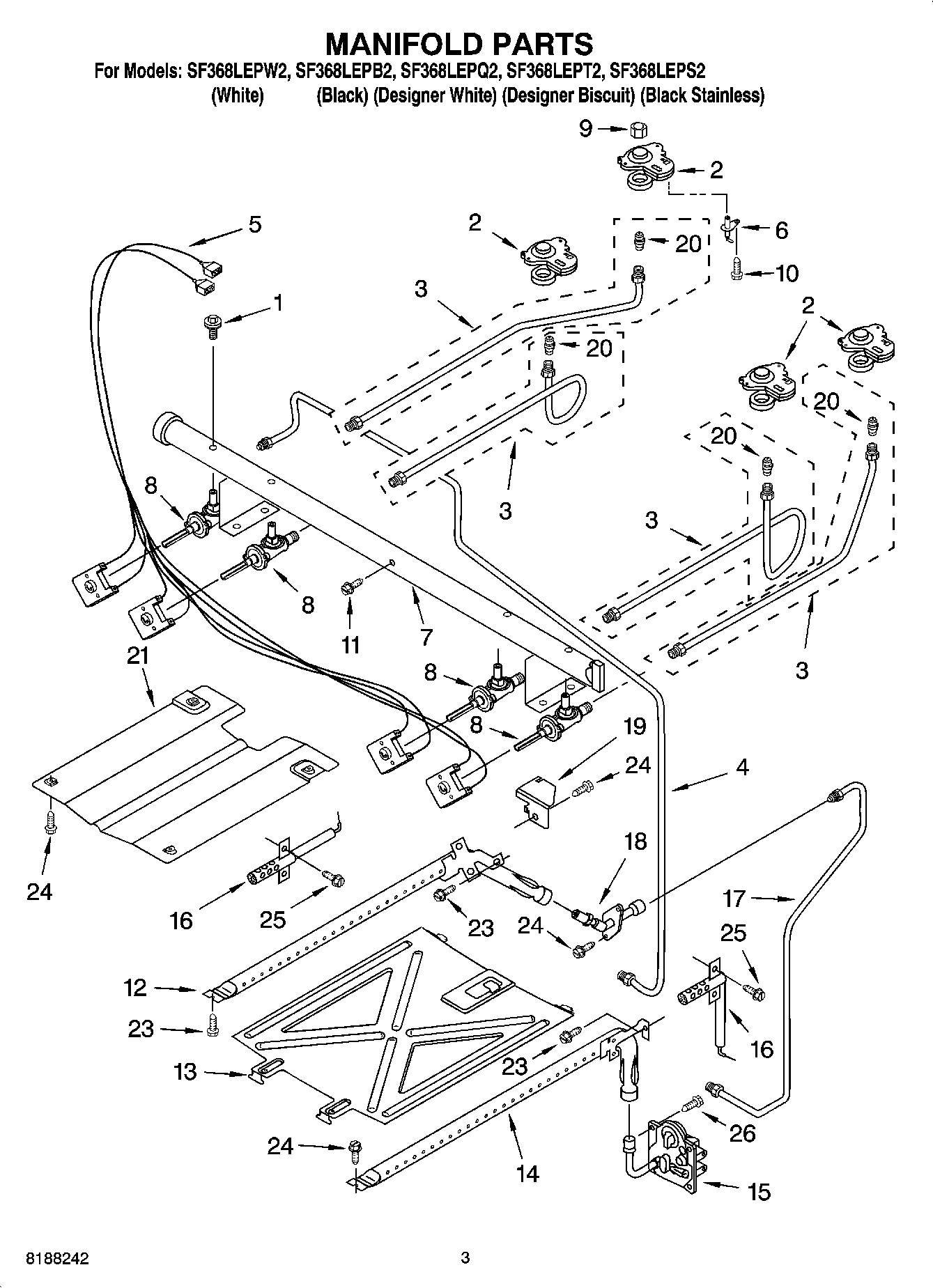 03 - MANIFOLD PARTS