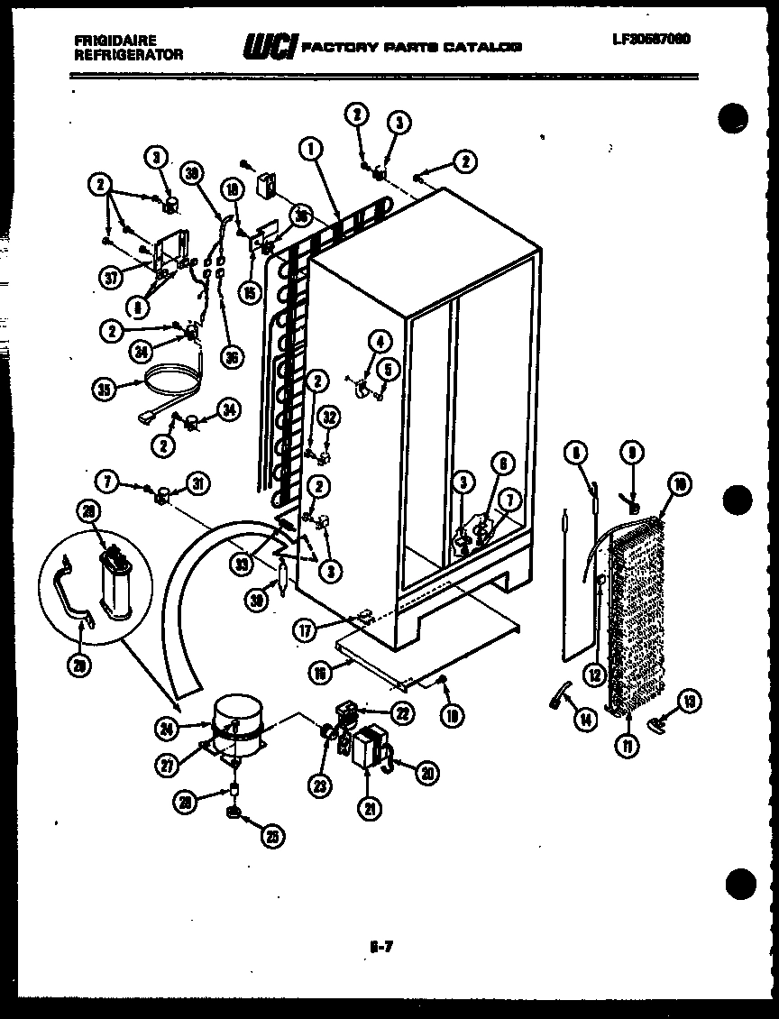 07 - SYSTEM AND AUTOMATIC DEFROST PARTS