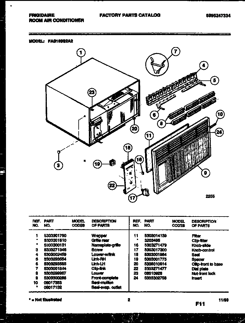 02 - CABINET PARTS