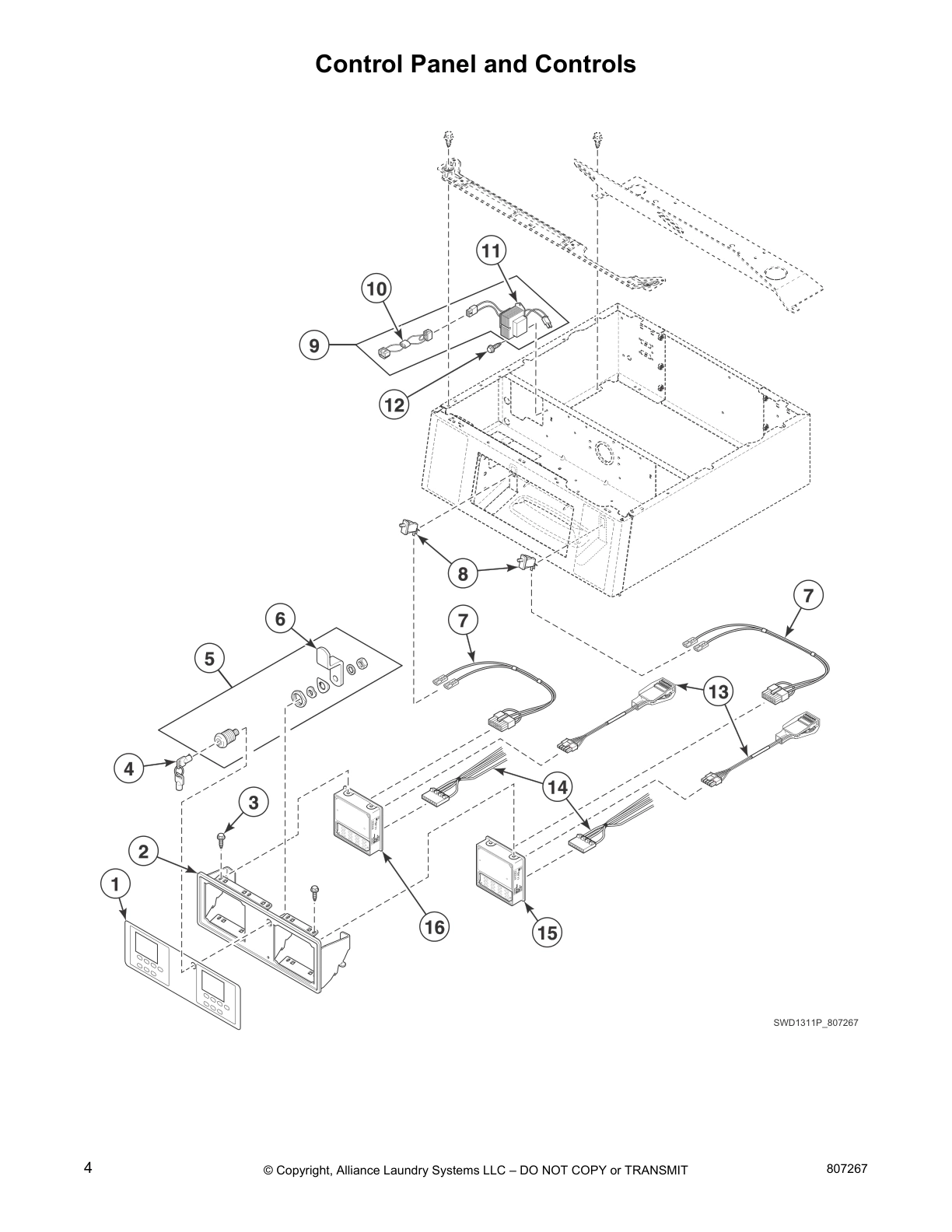 Control Panel and Controls