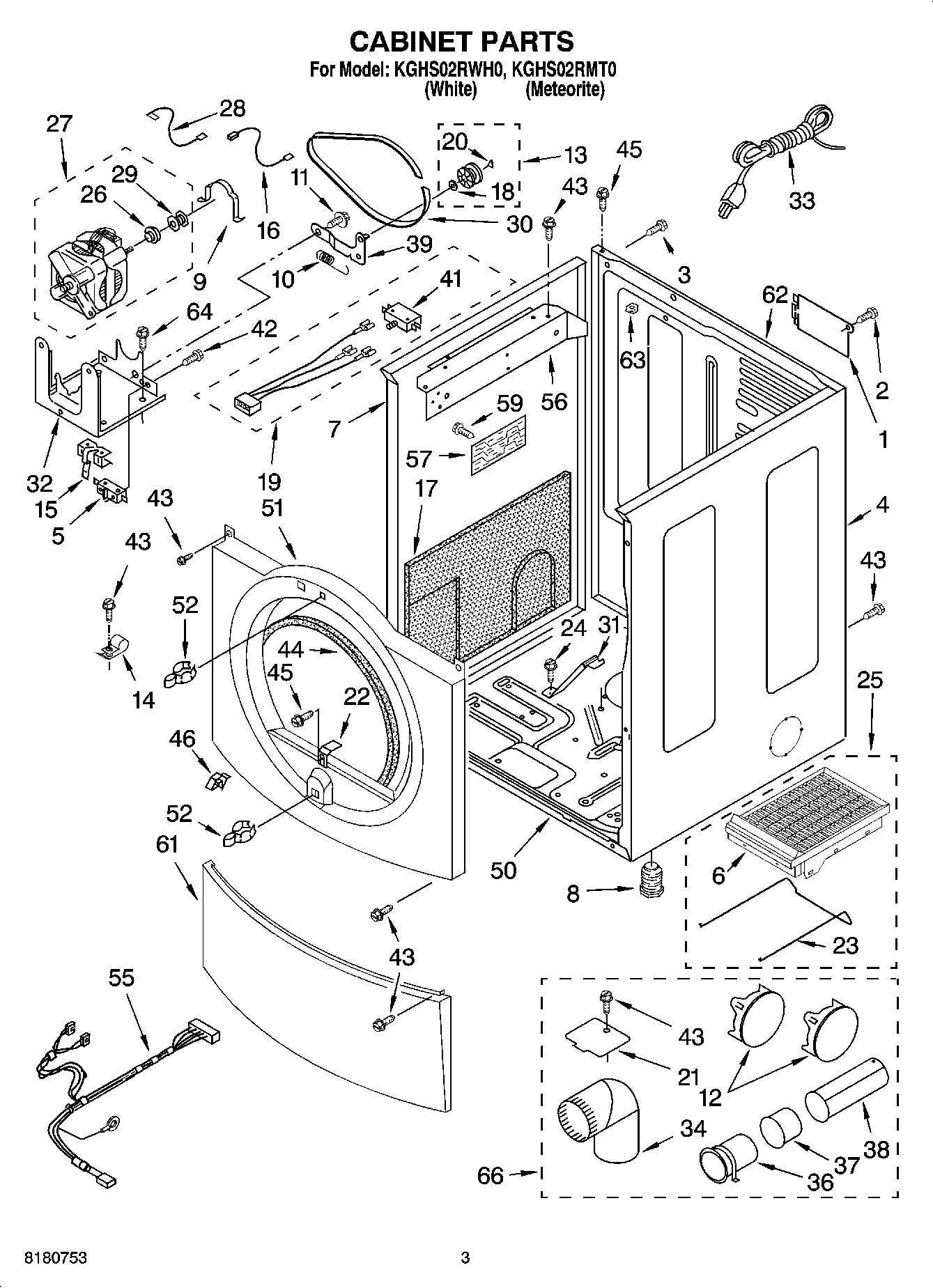 02 - CABINET PARTS