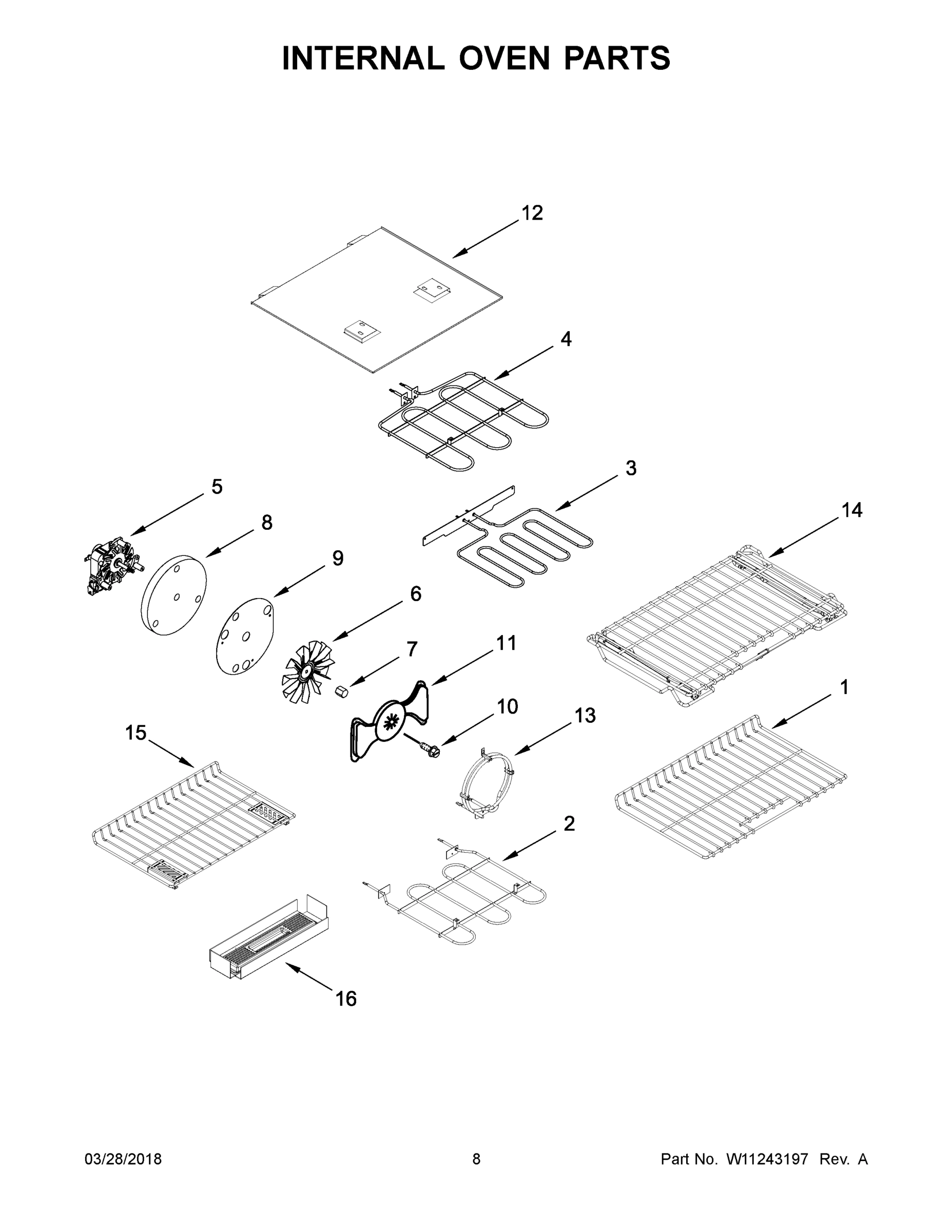 05 - INTERNAL OVEN PARTS