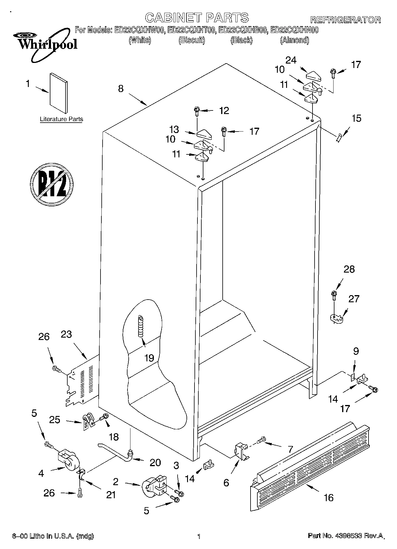 01 - CABINET, LITERATURE