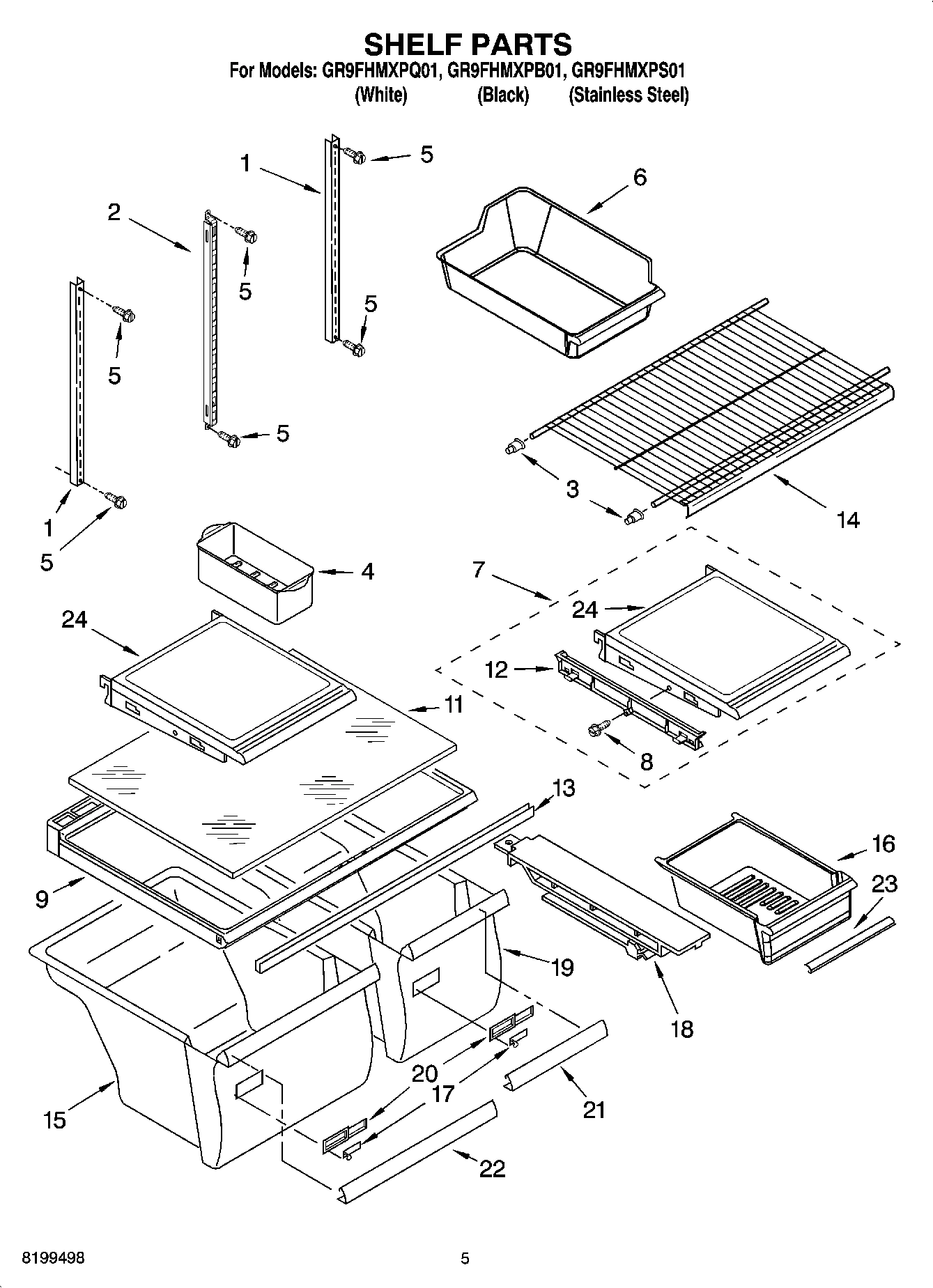 03 - SHELF PARTS