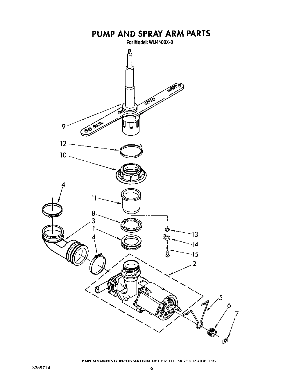05 - PUMP AND SPRAY ARM