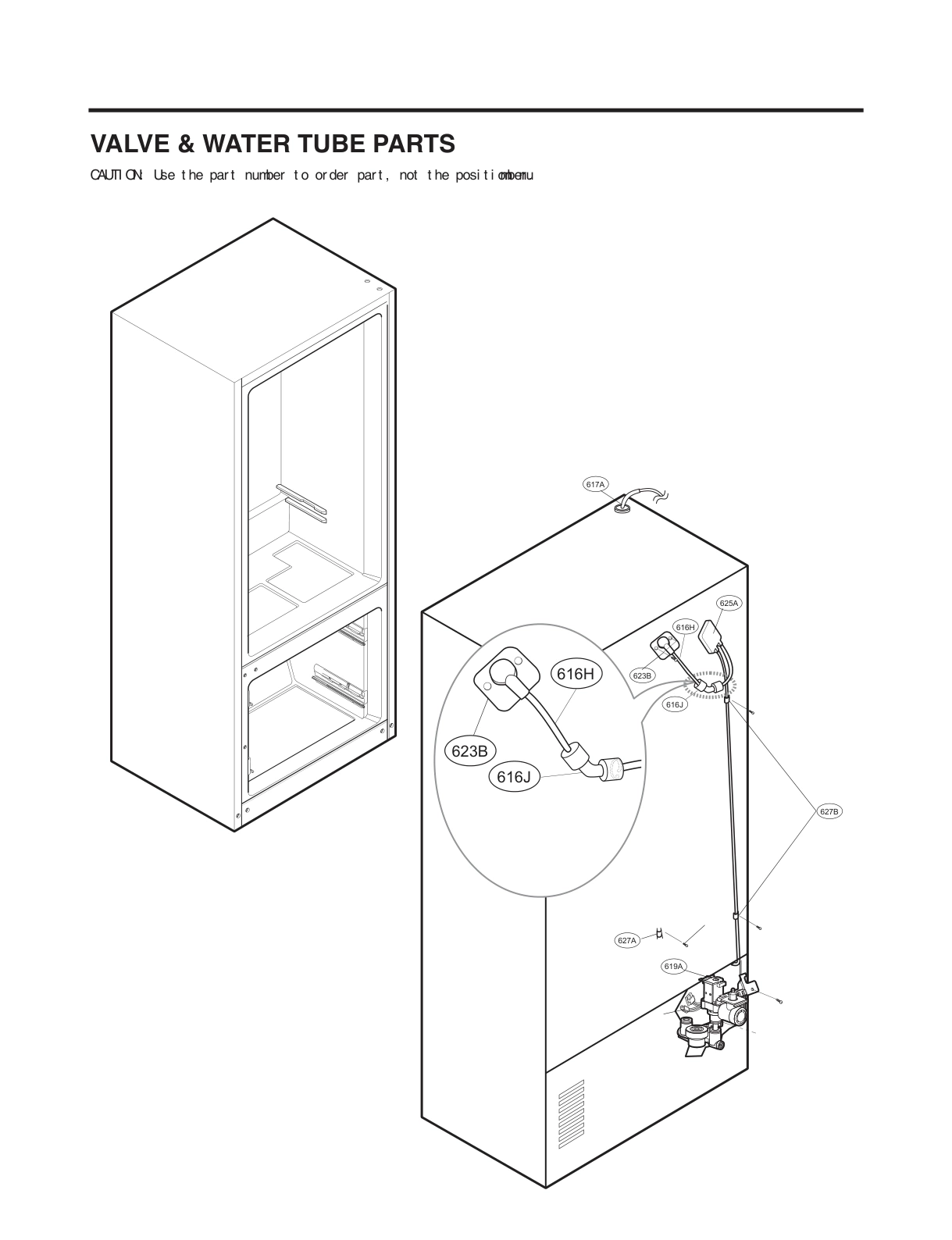 VALVE & WATER TUBE PARTS