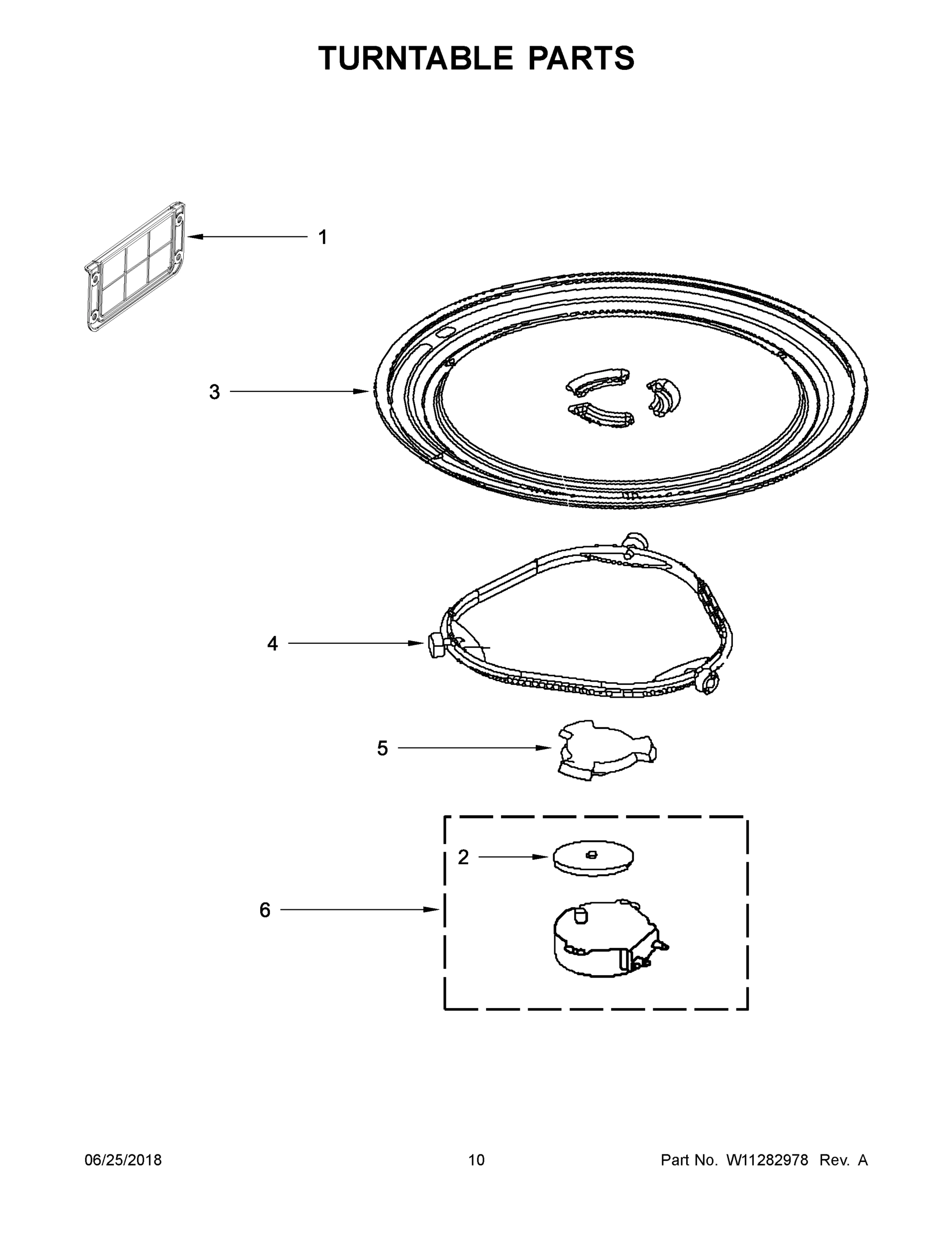 06 - TURNTABLE PARTS